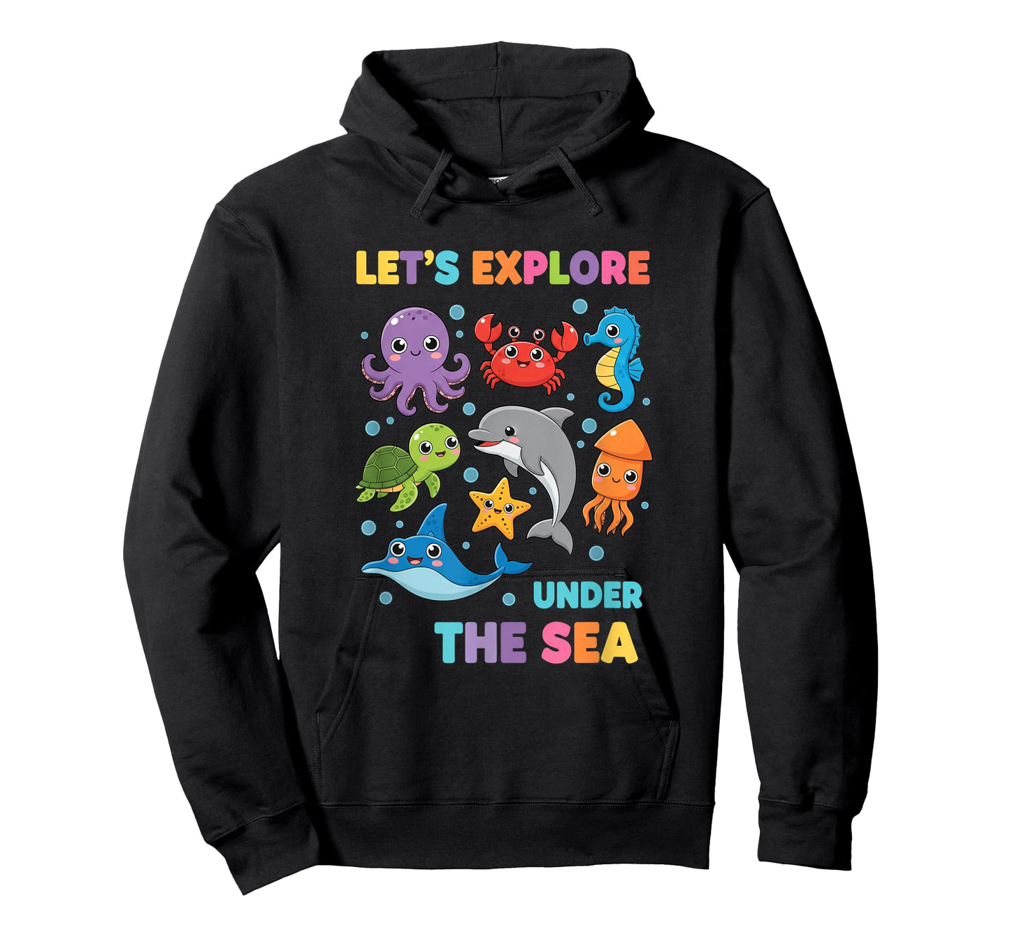 Teacher Let's Explore Under The Sea, Ocean Classroom BackTo T-Shirt