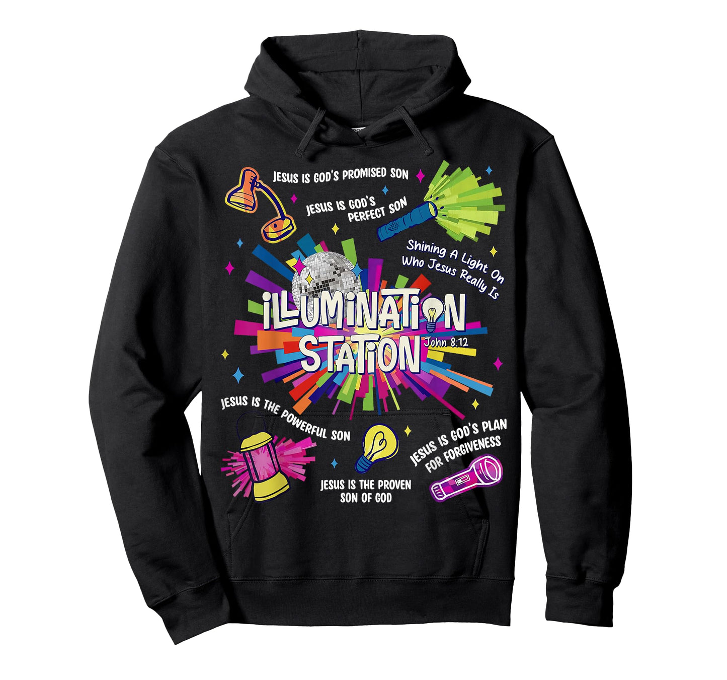 Illumination Station VBS 2026 Bible School Christian Lights T-Shirt