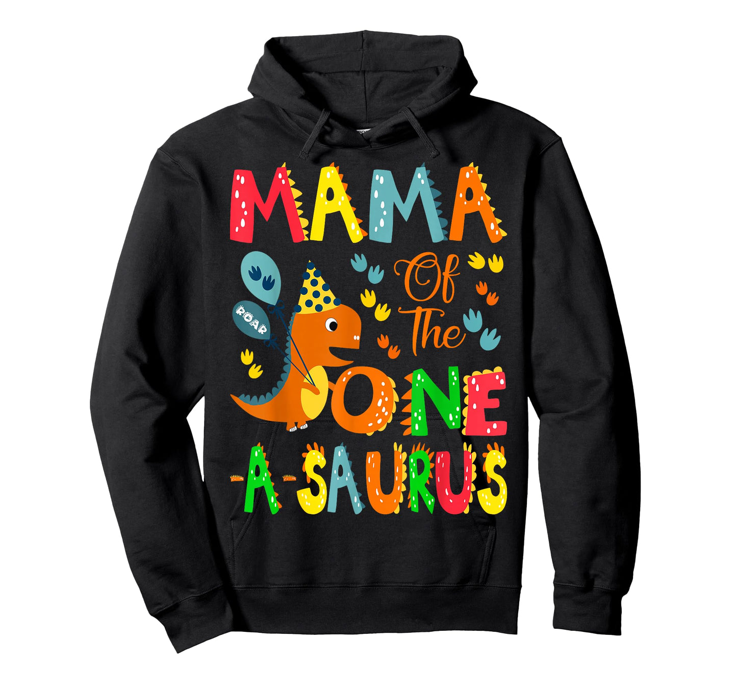 Mama of The One-A-Saurus 1st Birthday Boy Dinosaur Lover T-Shirt