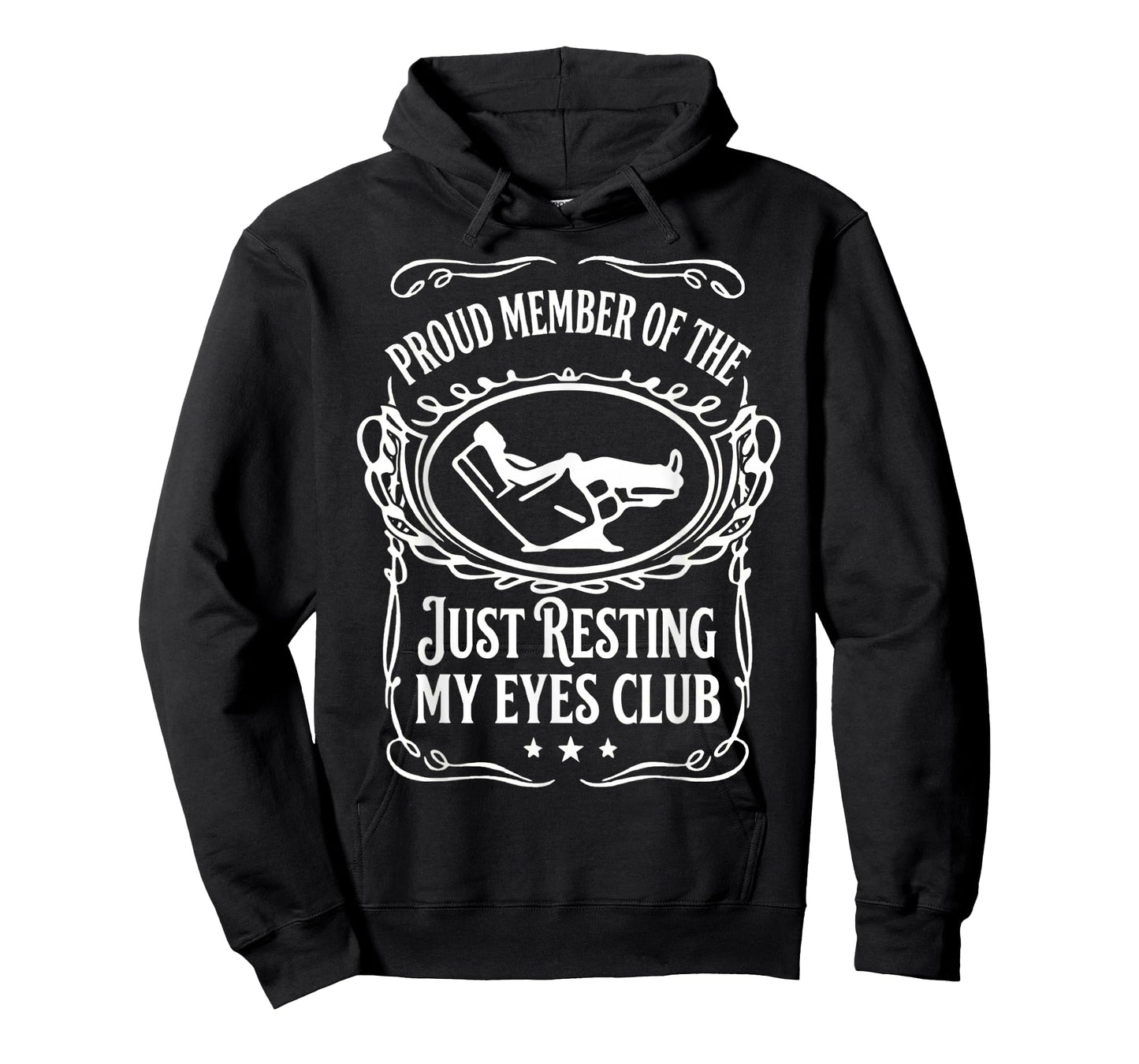 Mens Proud Member of The Just Resting My Eyes Club Funny Dad T-Shirt