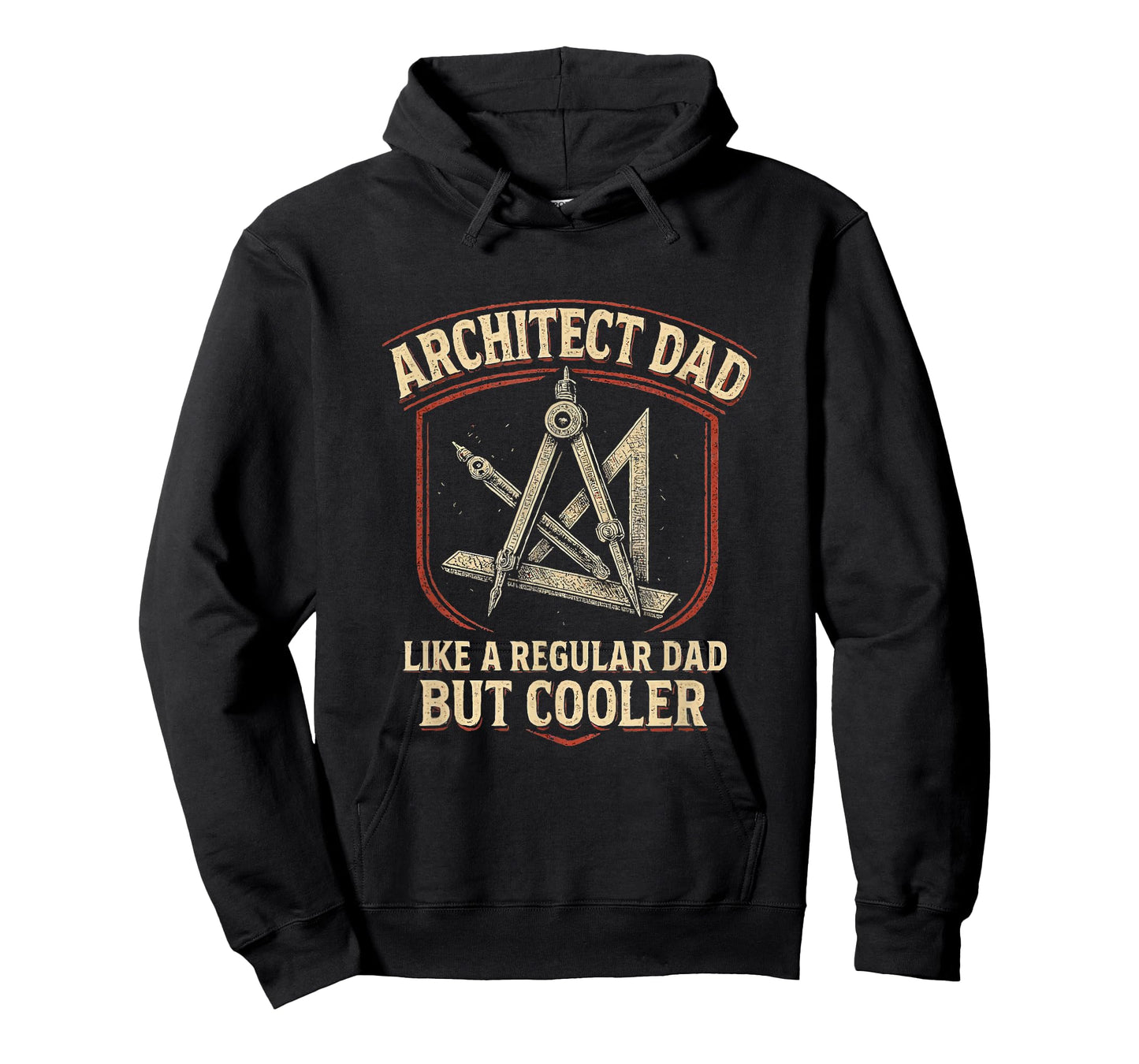 Architect Dad Architecture Engineer Father Mens Retro Funny T-Shirt