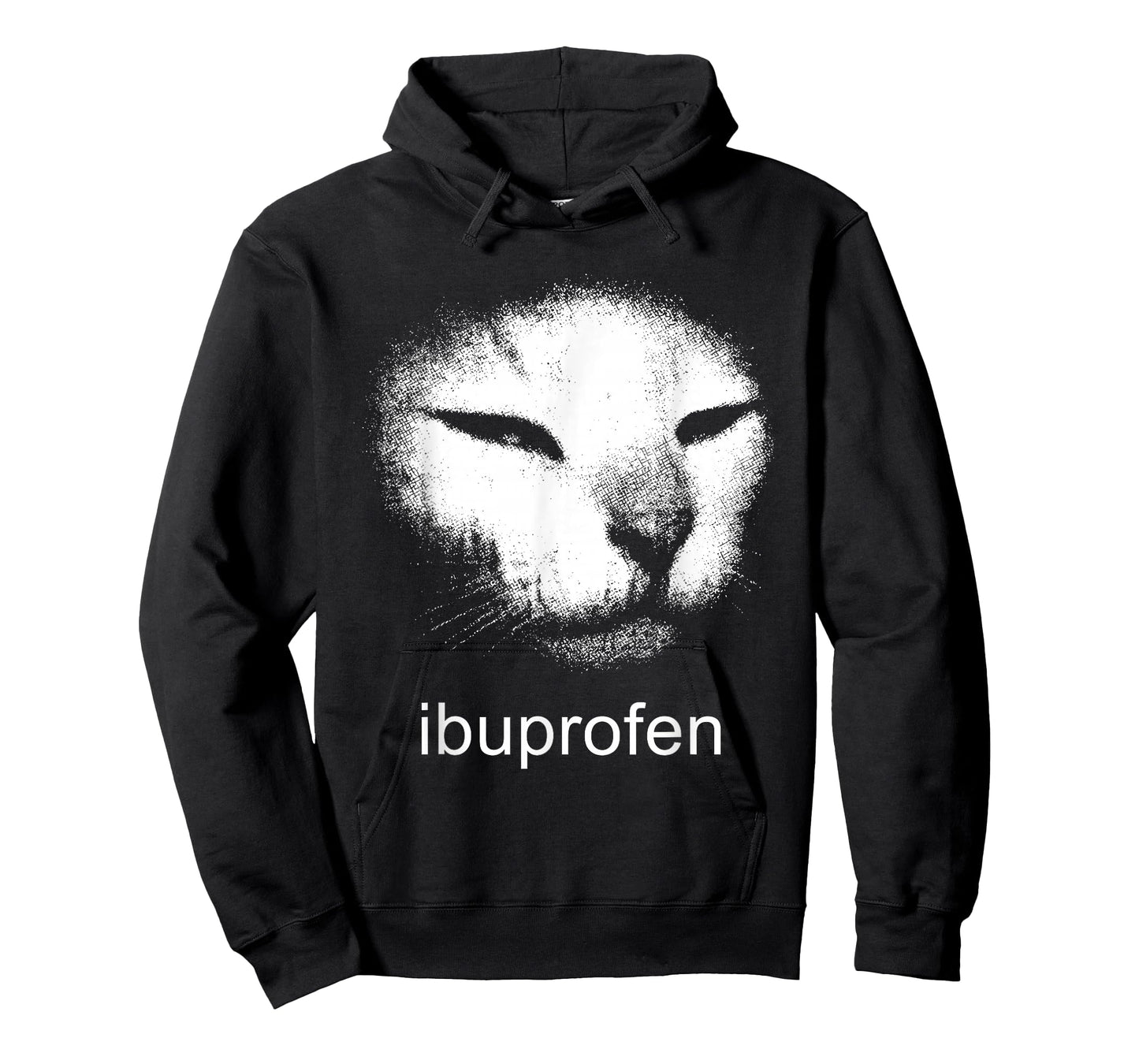 I Need Ibuprofen Funny Vintage Cat Kitten Meme Silly Cat T-Shirt