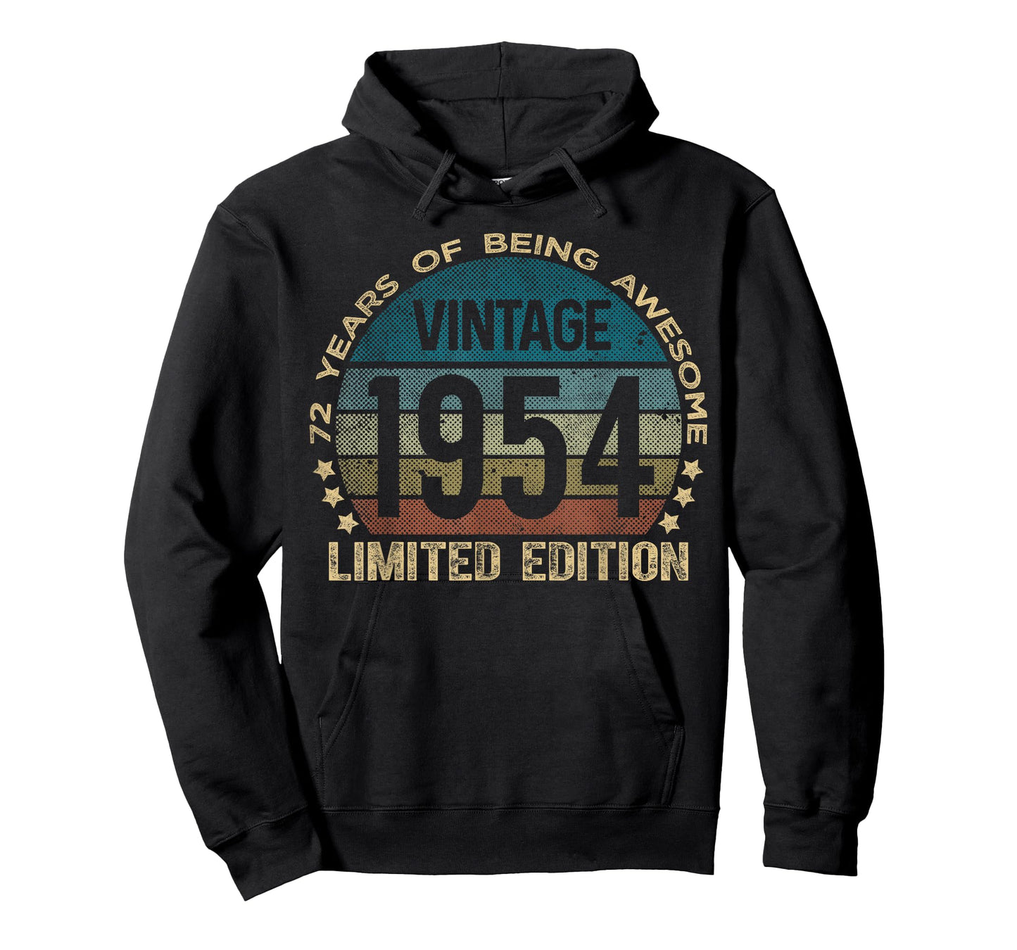 72 Year Old Gifts Vintage 1954 Limited Edition 72nd Birthday T-Shirt