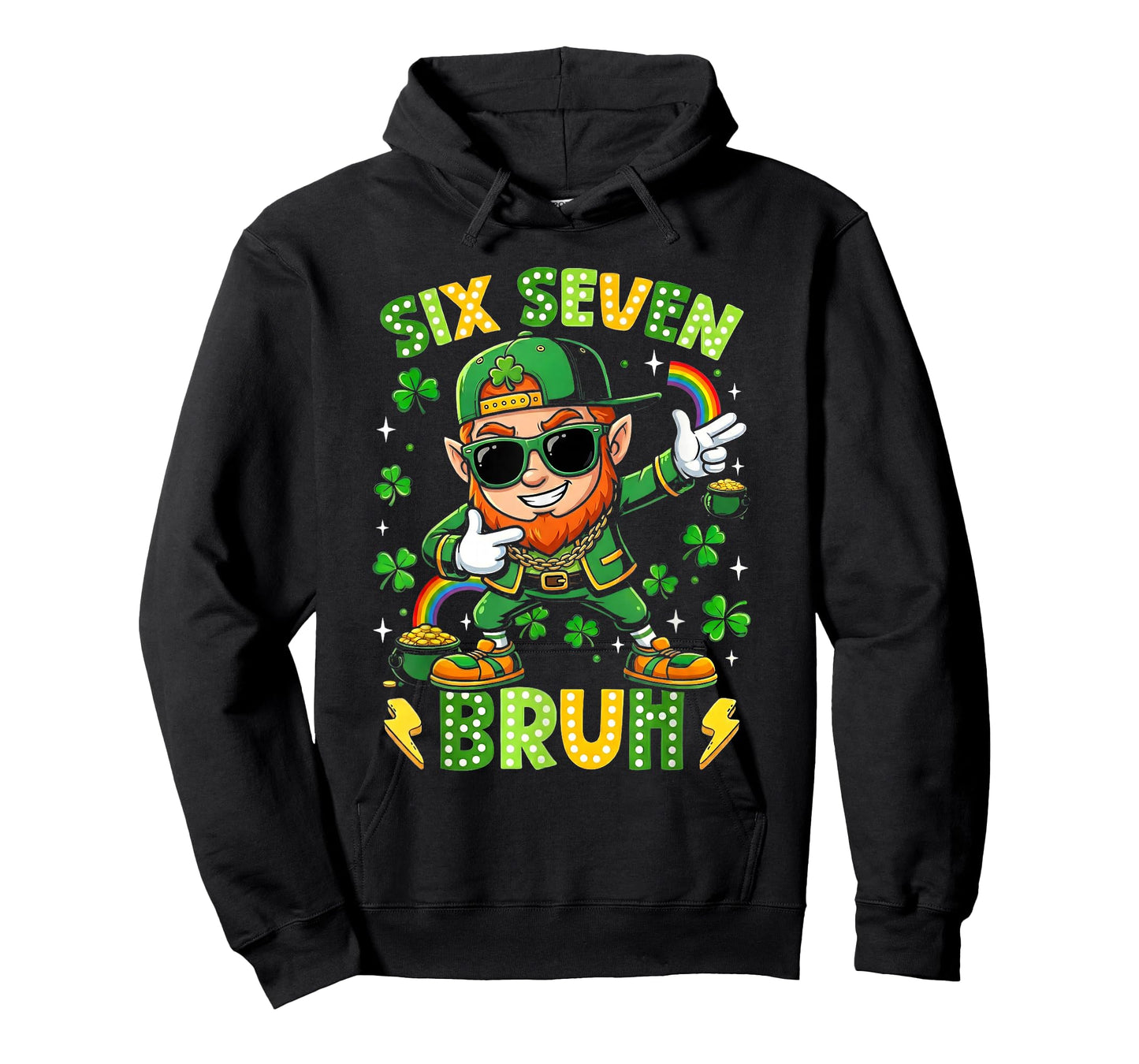6 7 St. Patricks Day Six Seven Meme T-Shirt