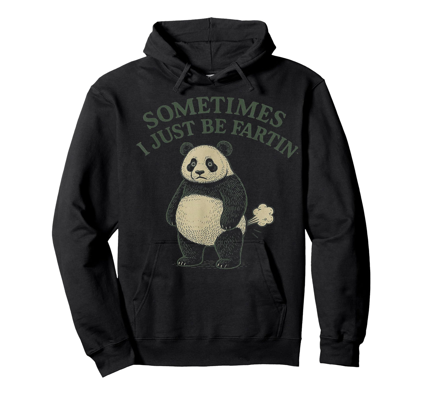 Funny Panda Sometimes I Just Be Farting Womens Mens Kids T-Shirt