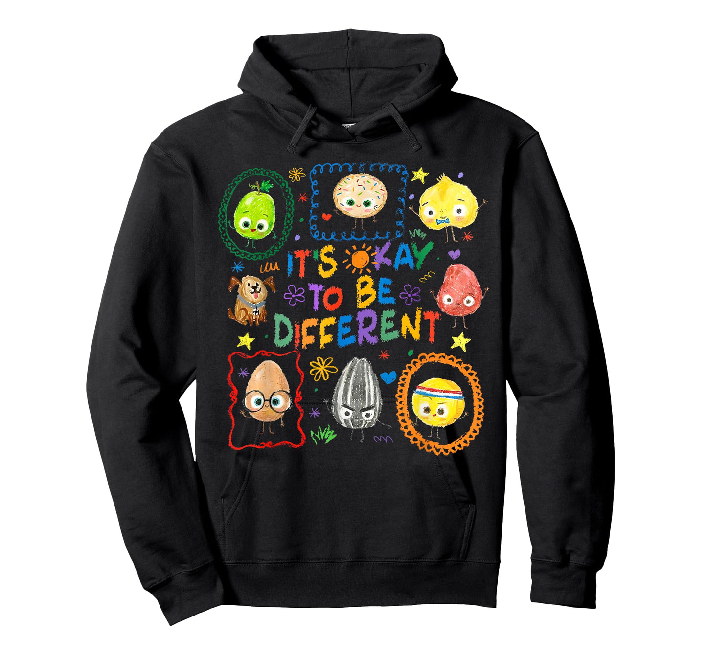It's Okay to Be Different Autism Awareness Autistic Puzzle T-Shirt