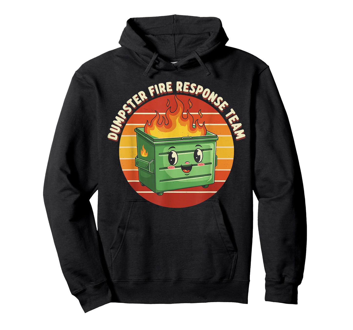 Employee Dumpster Fire Response Team Ugly Christmas Sweater T-Shirt