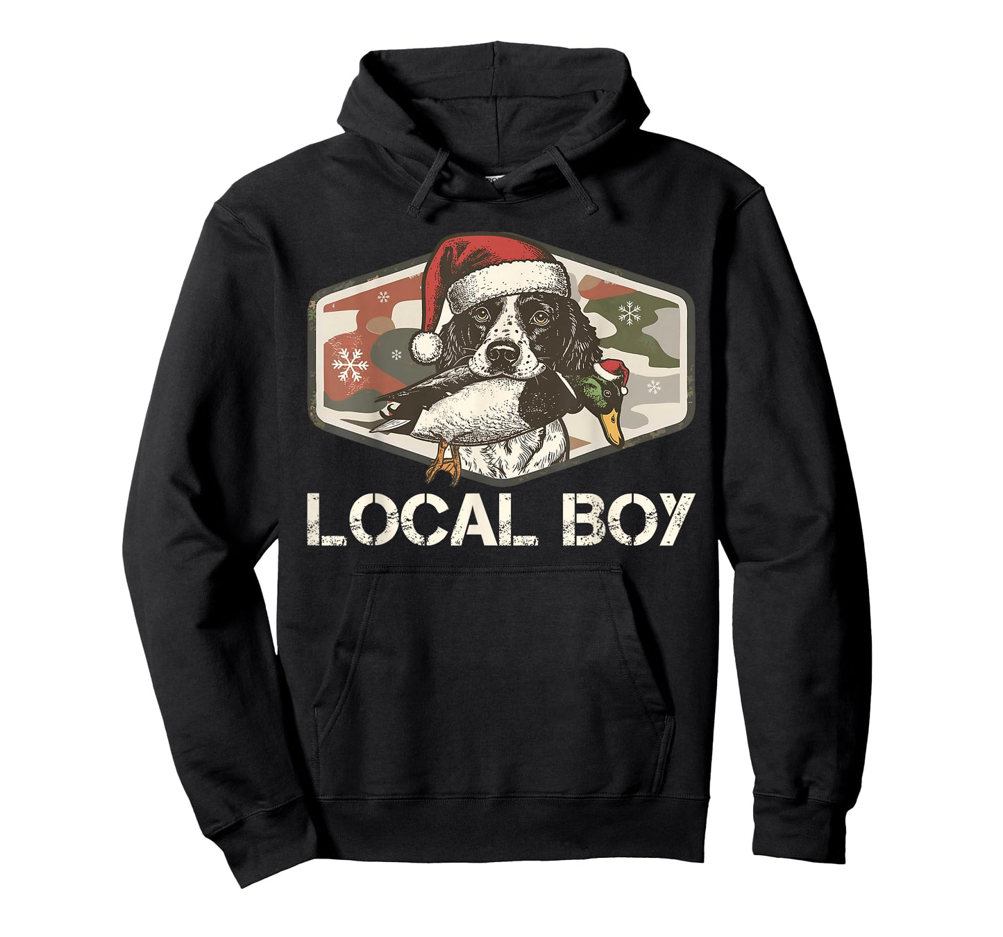 Local Southern Boy Duck Hunting Black Lab Outdoor Vintage T-Shirt