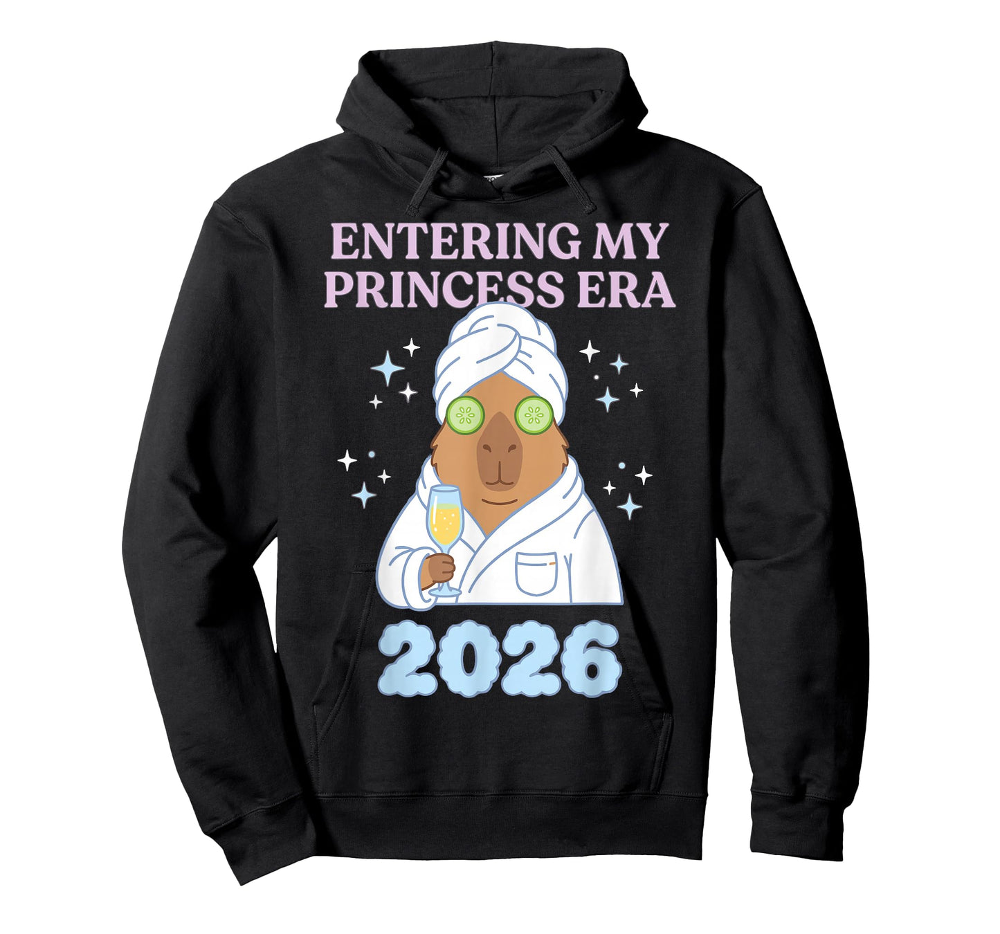 Entering My Princess Era 2026 Capybara Spa New Year T-Shirt