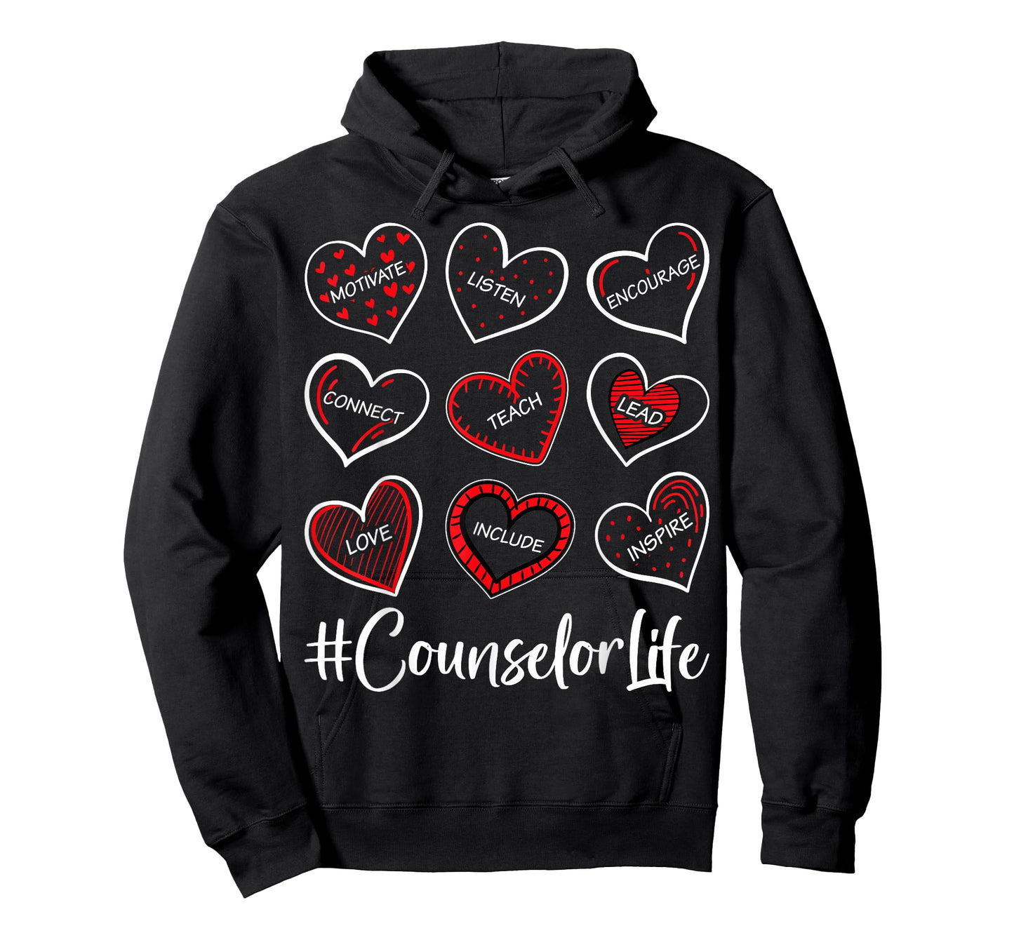 Counselor Life - Valentine’s Day School Counselor Teacher T-Shirt