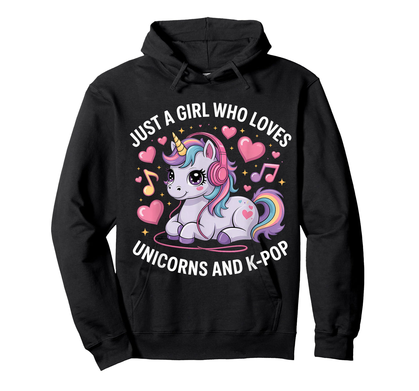 K-Pop Just A Girl Who Loves Unicorns and K-Pop K Pop Kpop T-Shirt