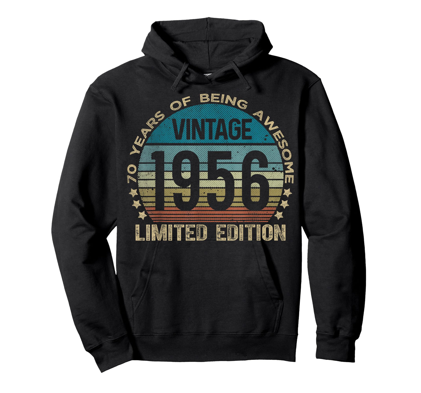 70 Year Old Gifts Vintage 1956 Limited Edition 70th Birthday T-Shirt
