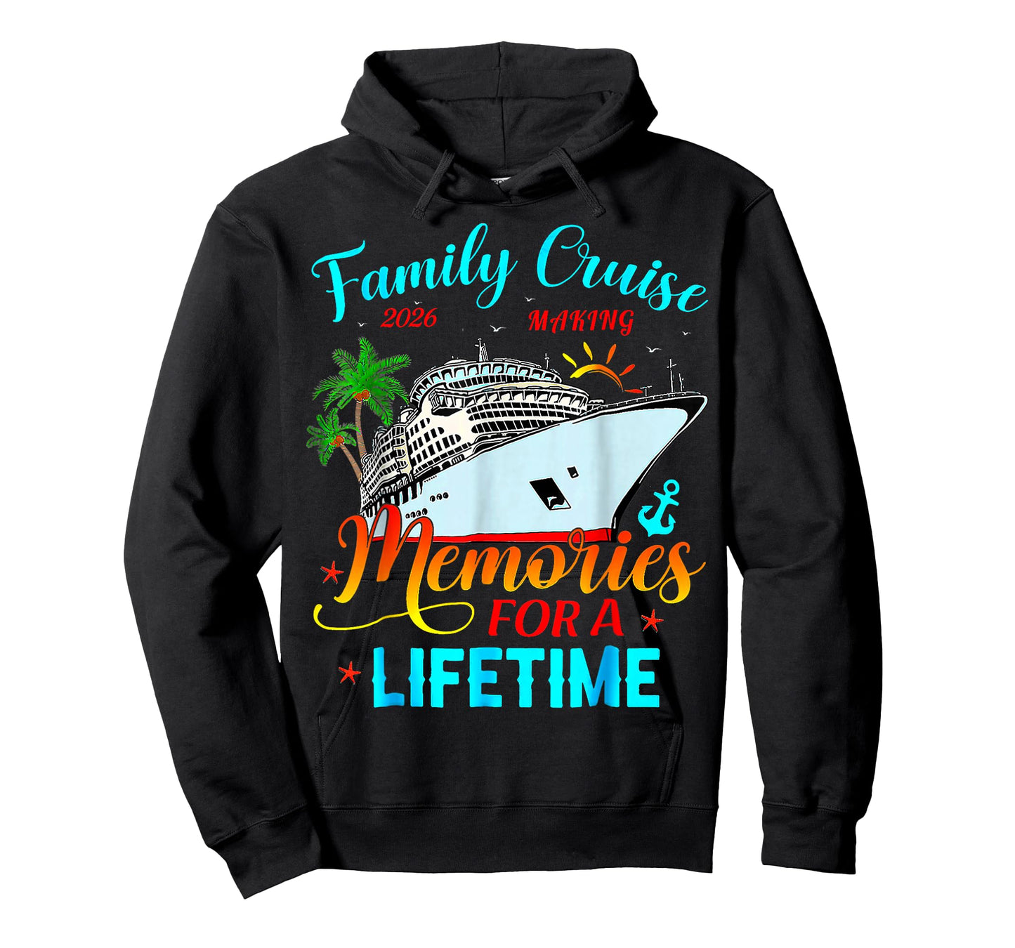 Family Cruise 2026 Making Memories for A Lifetime Beach T-Shirt