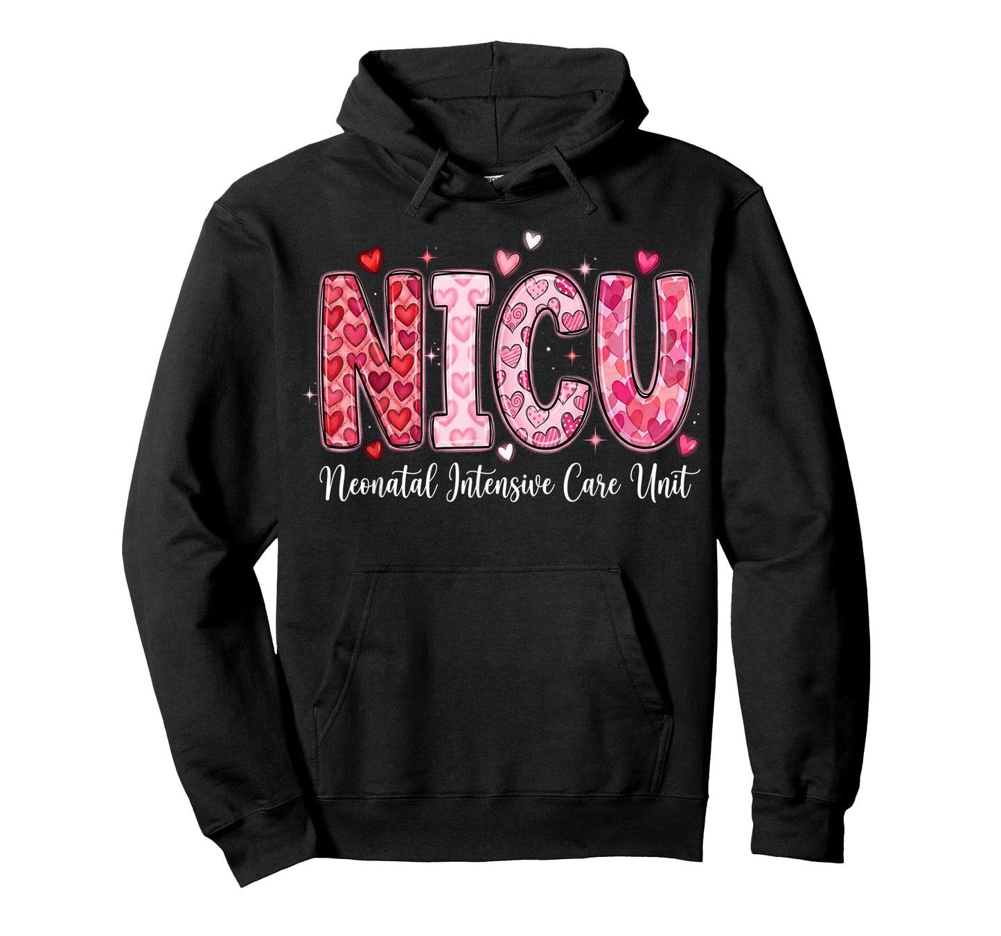Happy Valentine Nurse NICU Valentines Shirt Nurses Heart T-Shirt