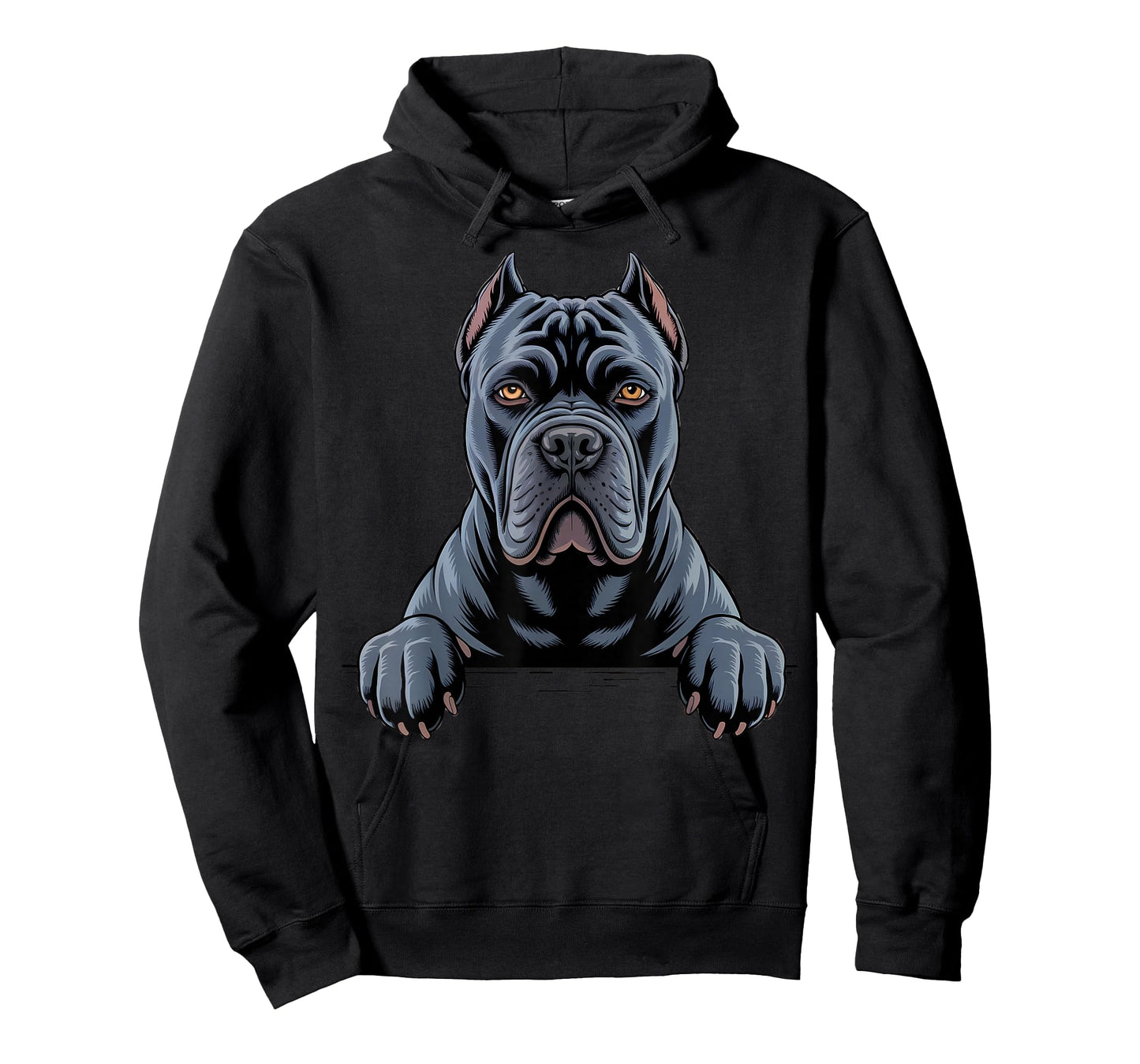 Cane Corso Funny Peeking Pocket Puppy Dog Lover T-Shirt