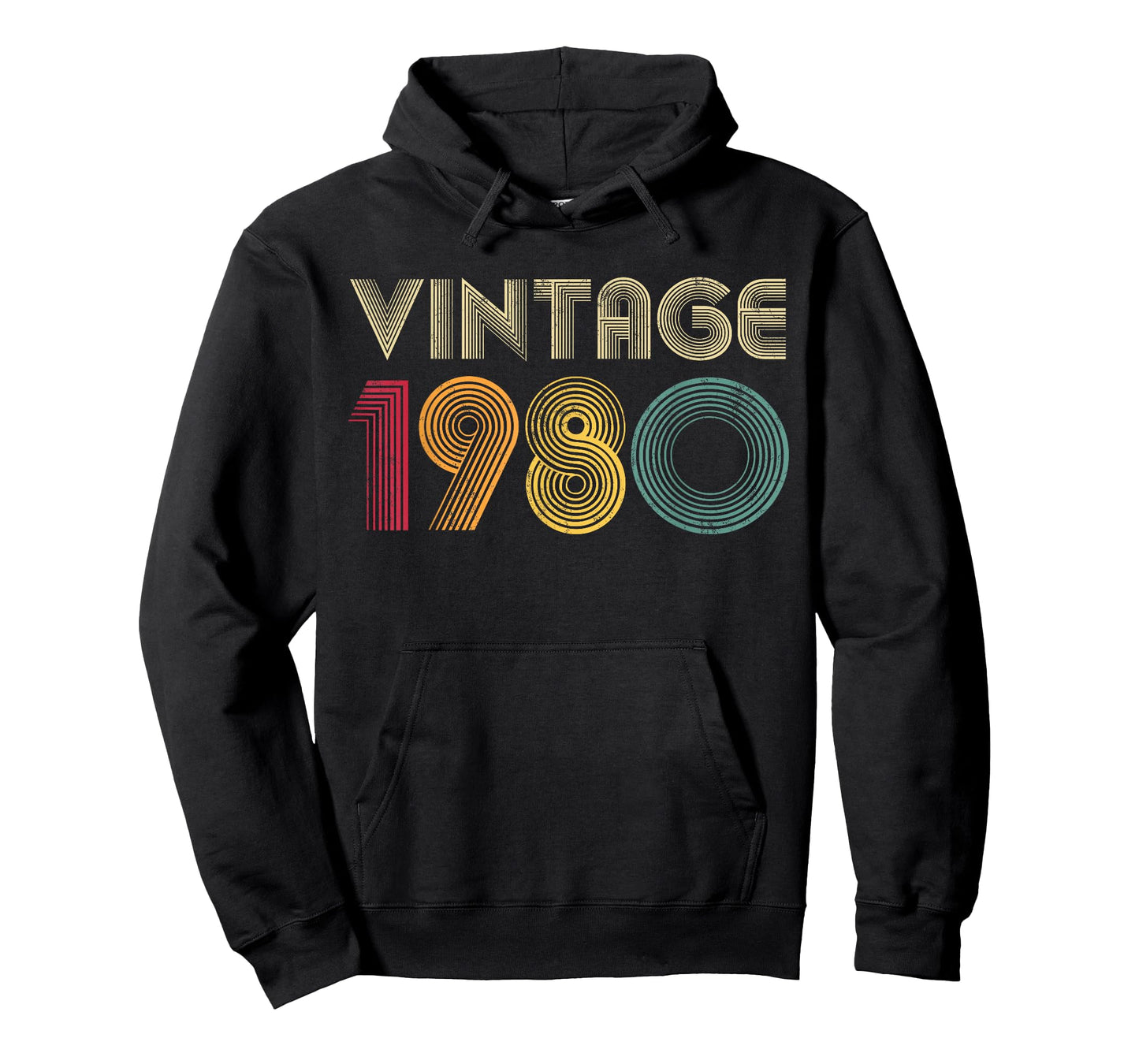 Vintage 1980 46th Birthday 46 Years Old Retro Men Women T-Shirt