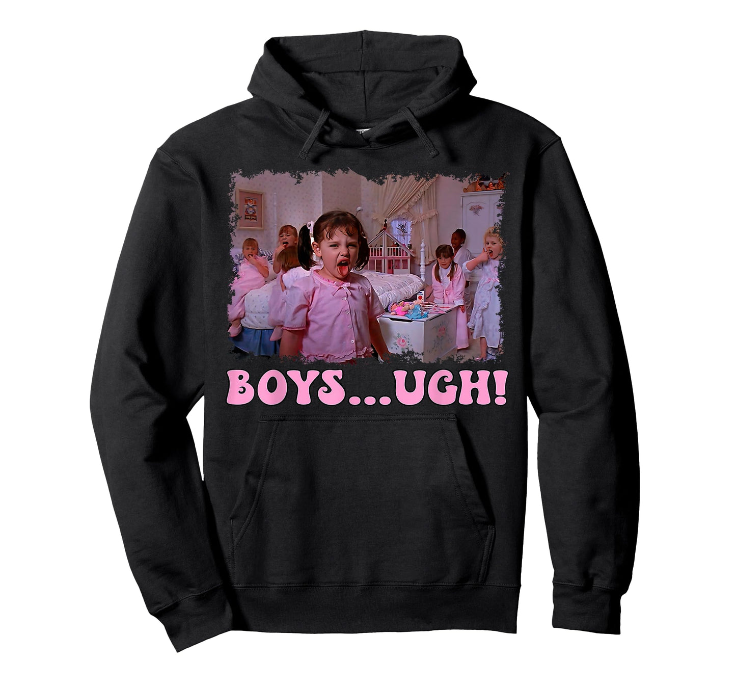 Boys Ugh Funny Girl Anti Valentine Graphic T-Shirt