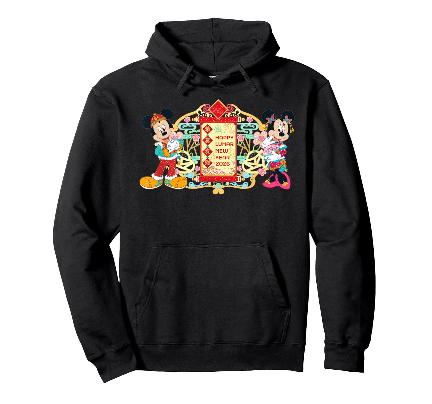 Disney Mickey & Minnie Chinese Happy Lunar New Year 2026 T-Shirt