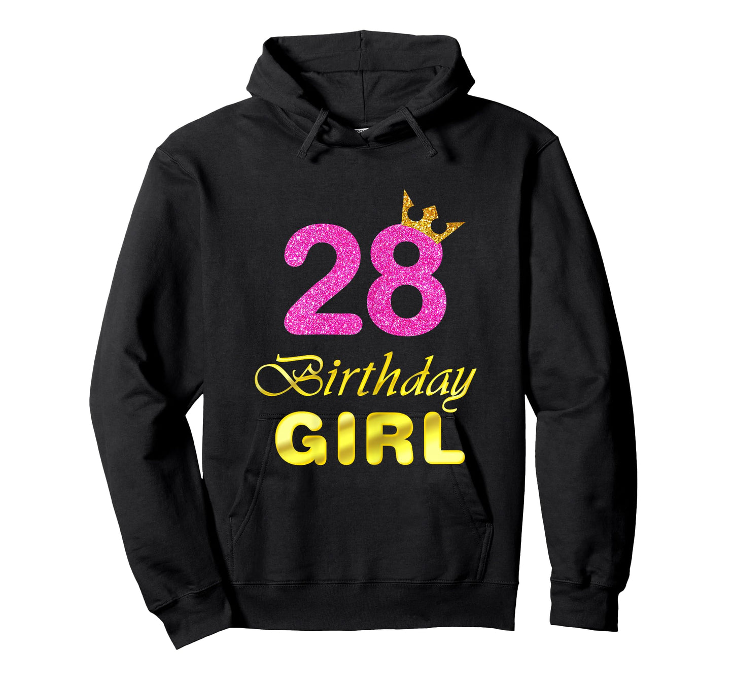 28th Birthday Gift Girl Princess Tee for 28 Years Old T-Shirt