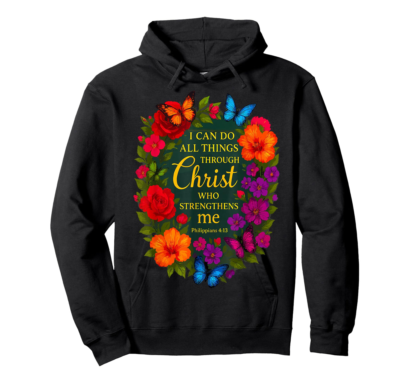 Christian Quote Philippians 4 13 Jesus Strength T-Shirt