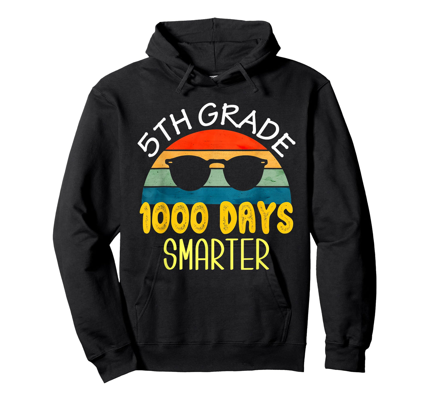 1000 Days Smarter Fifth 5th Grade Teacher Student 100th Day T-Shirt