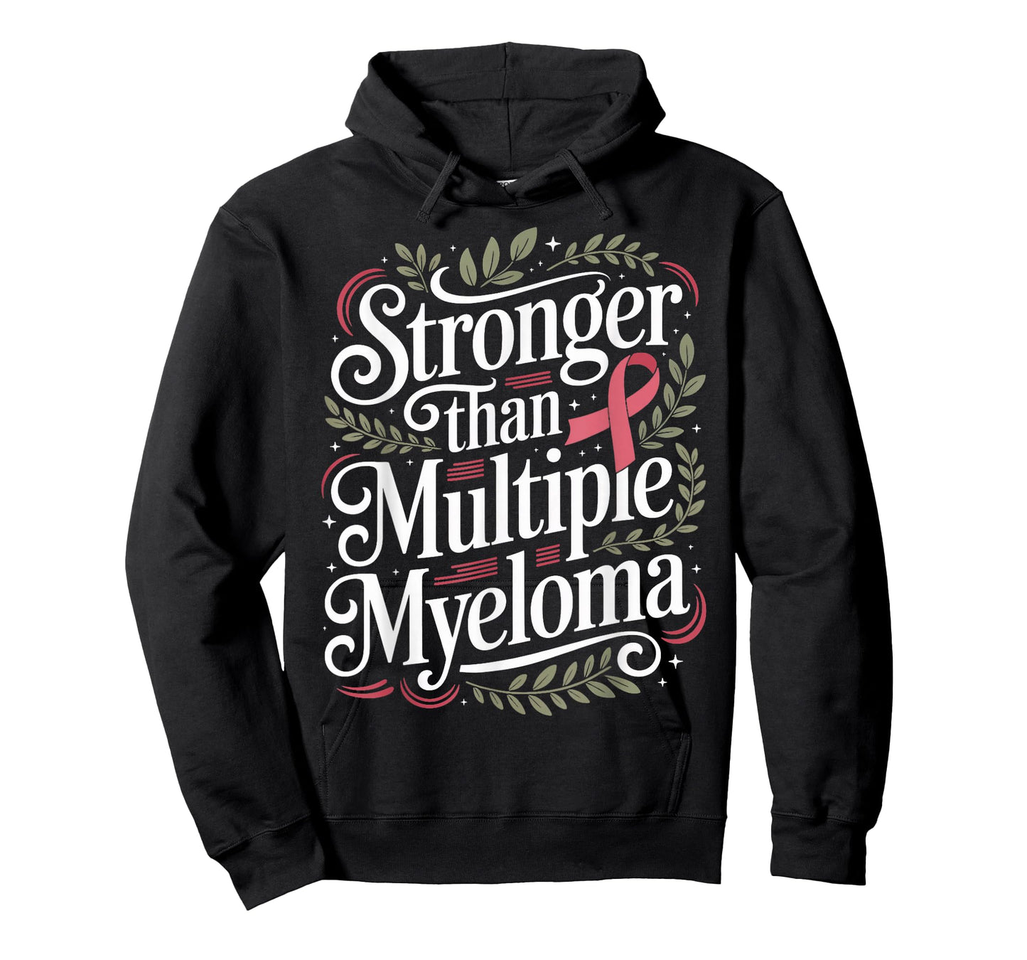 Stronger Than Myeloma Cancer Awareness Multiple Myeloma T-Shirt