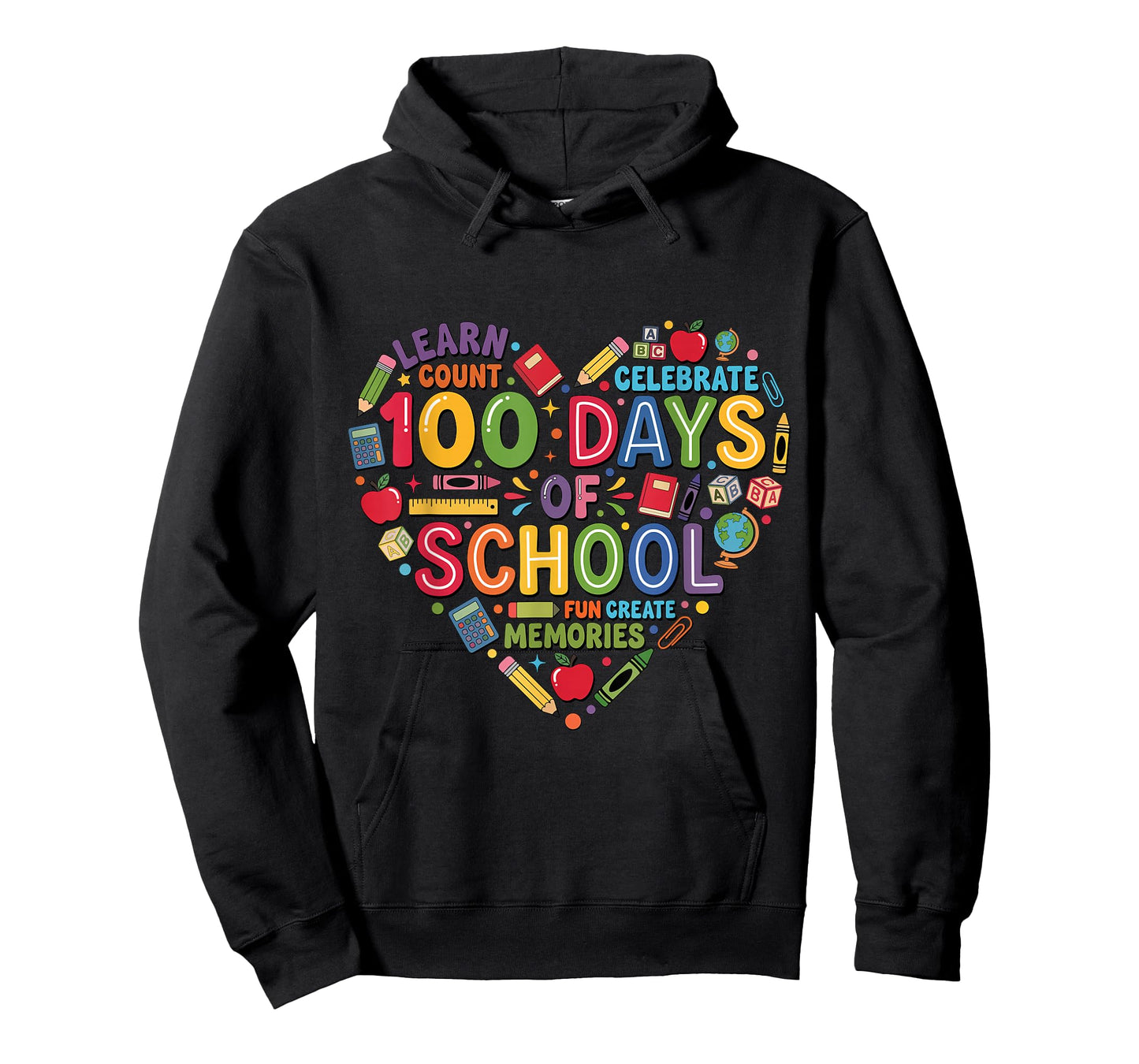 Celebrate 100 Days of Fun Learning at School! T-Shirt