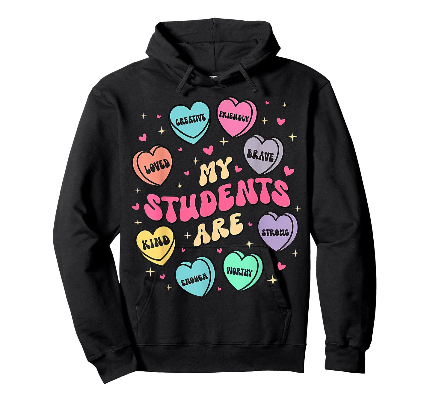My Students are Enough Friendly Valentines Day Teacher Women T-Shirt
