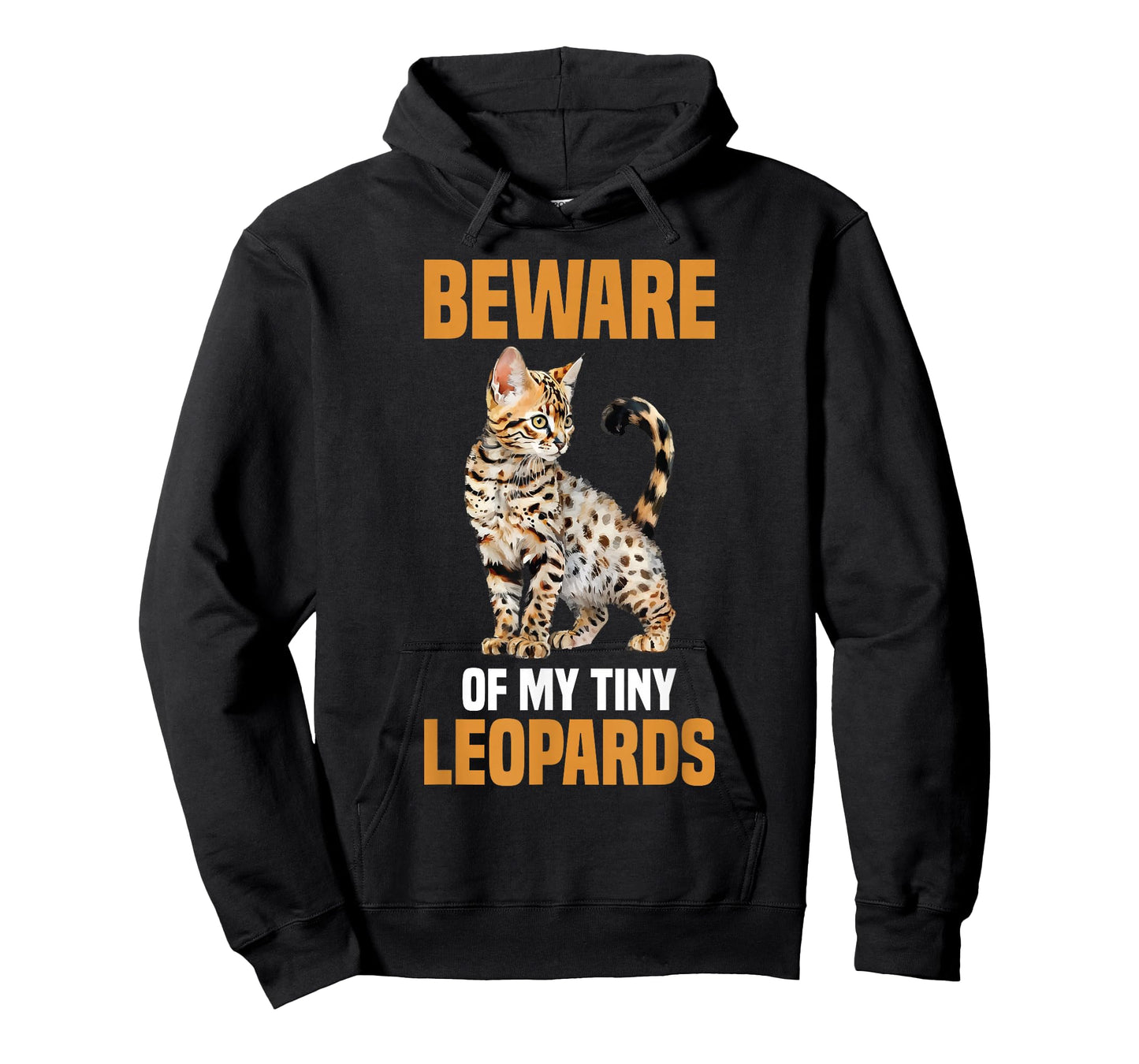 Beware of My Tiny Leopards Bengal Cat T-Shirt