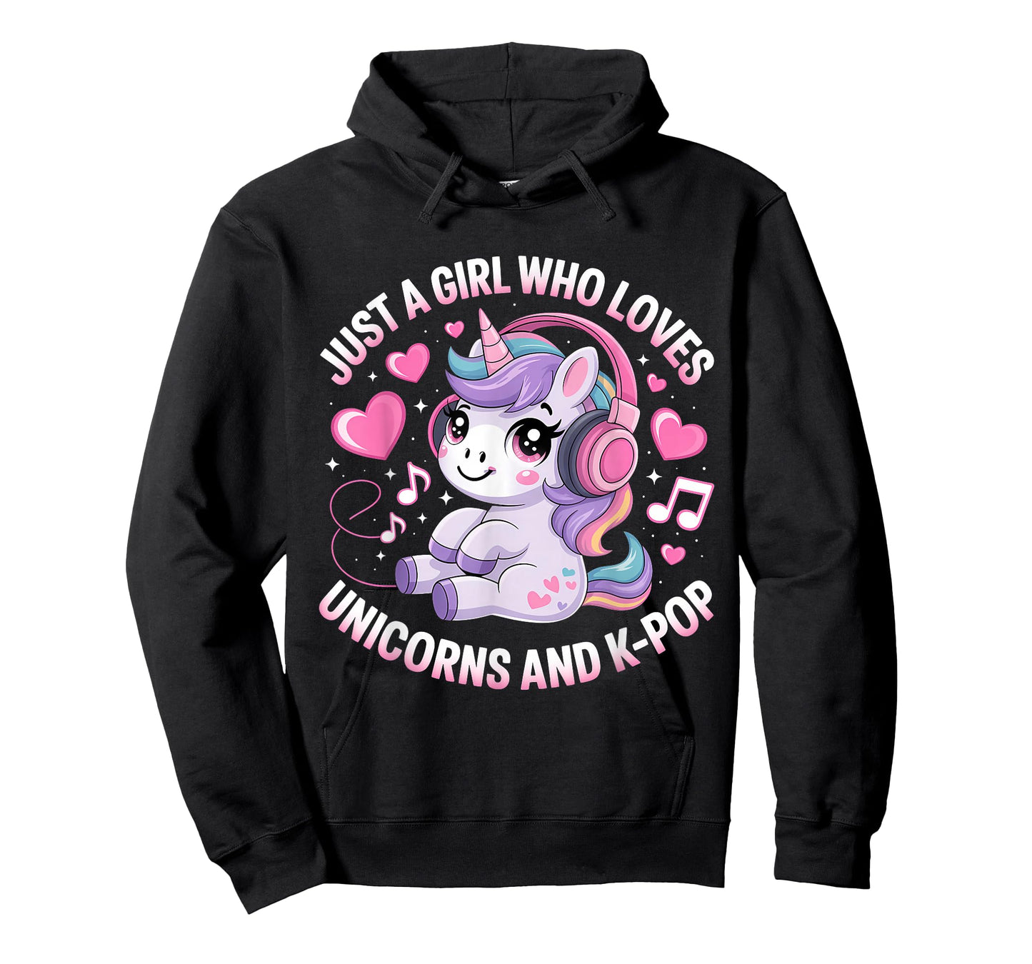 K-Pop Just A Girl Who Loves Unicorns and K-Pop K Pop Kpop T-Shirt