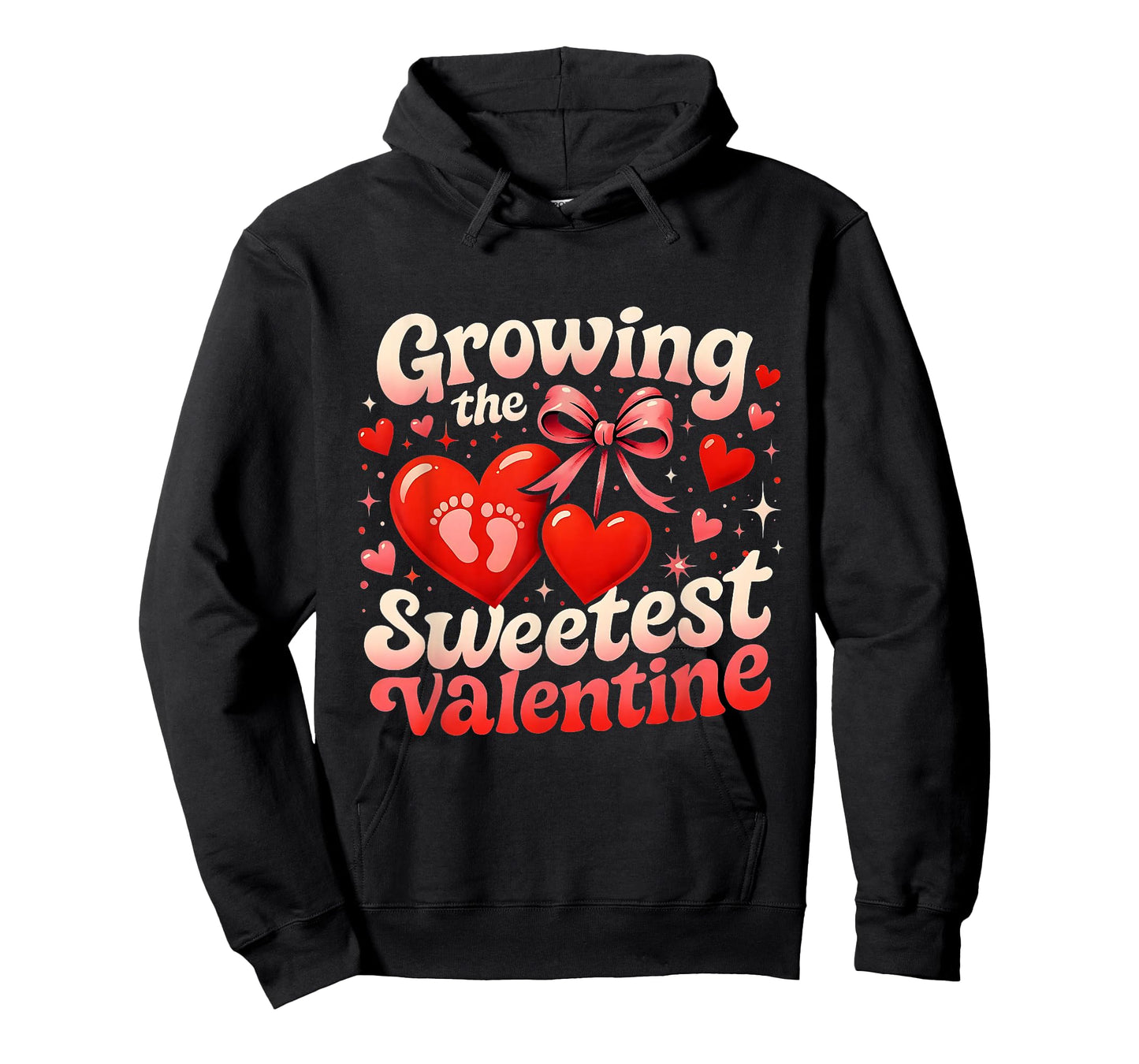 Growing The Sweetest Valentine Pregnancy Announcement T-Shirt