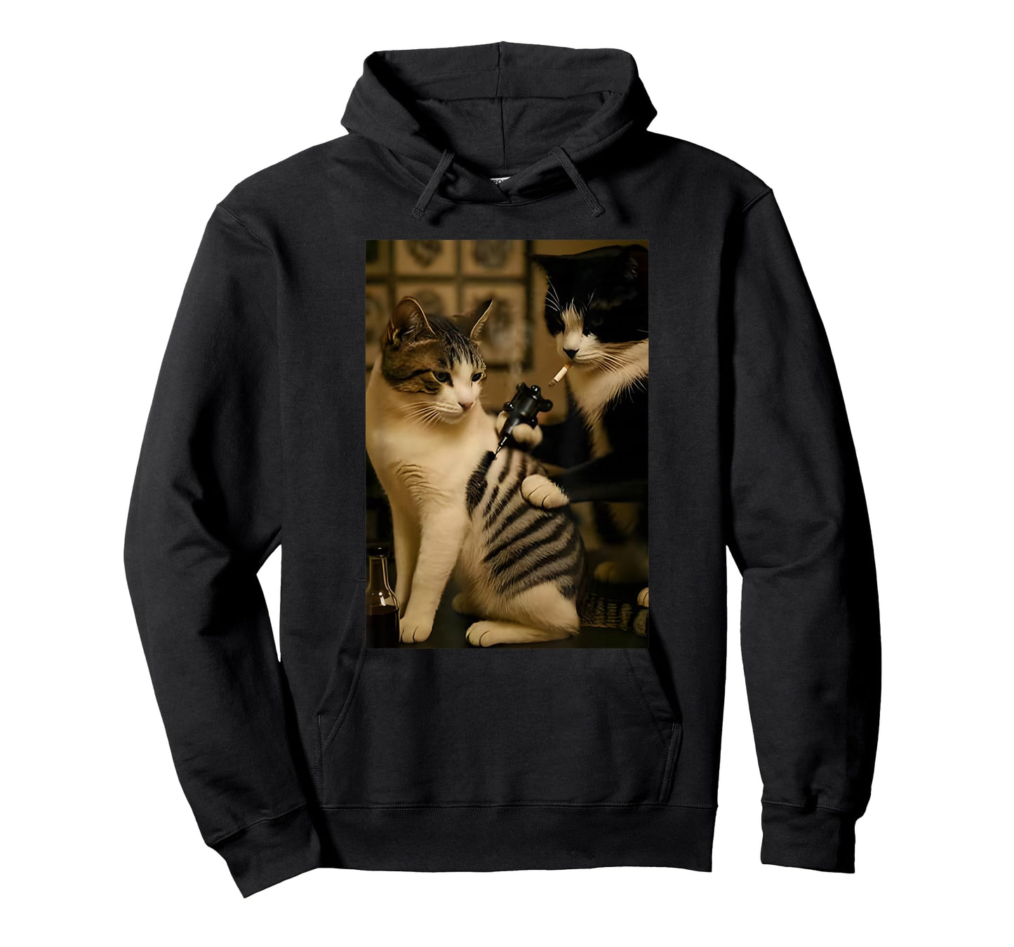 Retro Cat Tattoo Meme, Funny Cat Meme T-Shirt