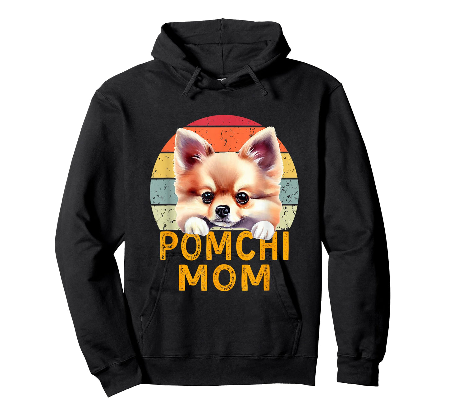 Pomchi Dog Mom Funny Retro Vintage Dogs Owner & Lover T-Shirt