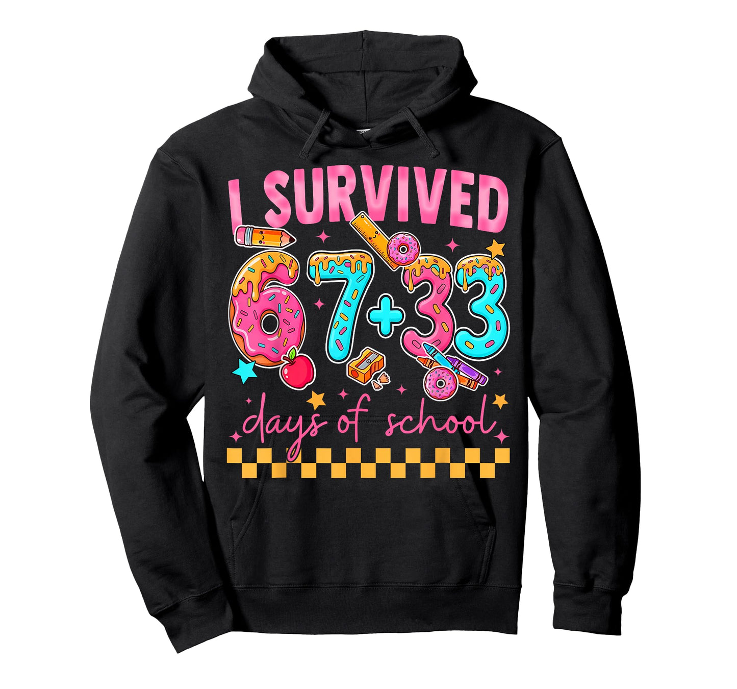 100th Day I Survived 67 + 33 Days of School Boy Girl Teacher T-Shirt
