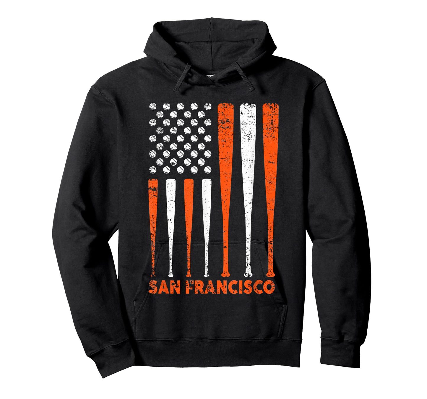 San Francisco Flag Vintage Baseball Gift for Men Women Kids T-Shirt