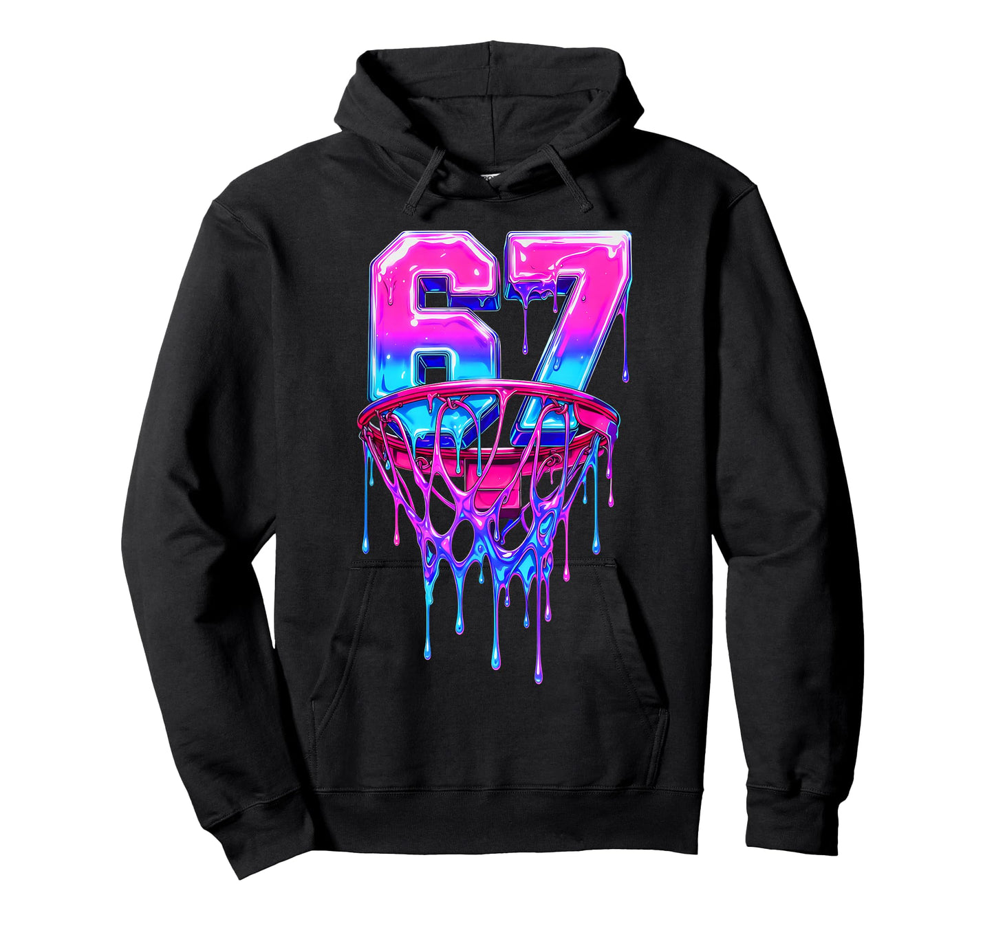 67 Basketball Drip Six Seven Funny T-Shirt