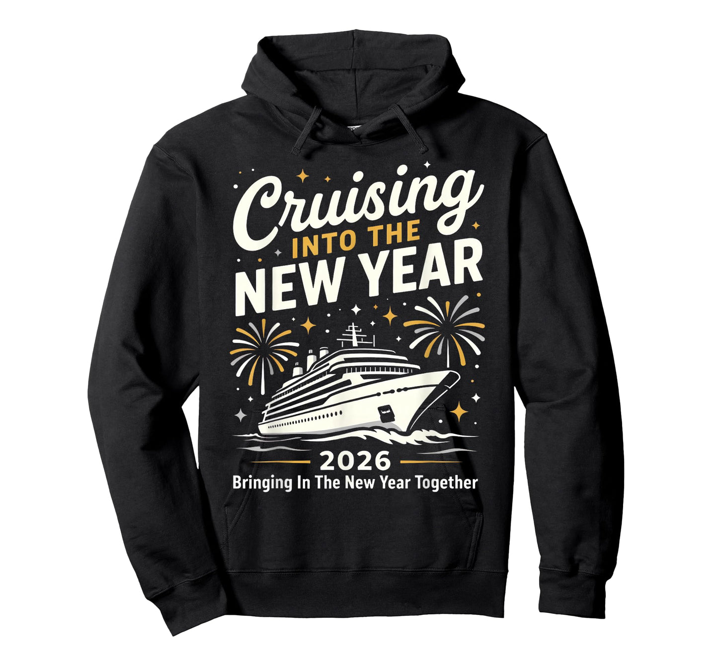 Cruising Into 2026 New Years Eve Matching Family Cruise T-Shirt