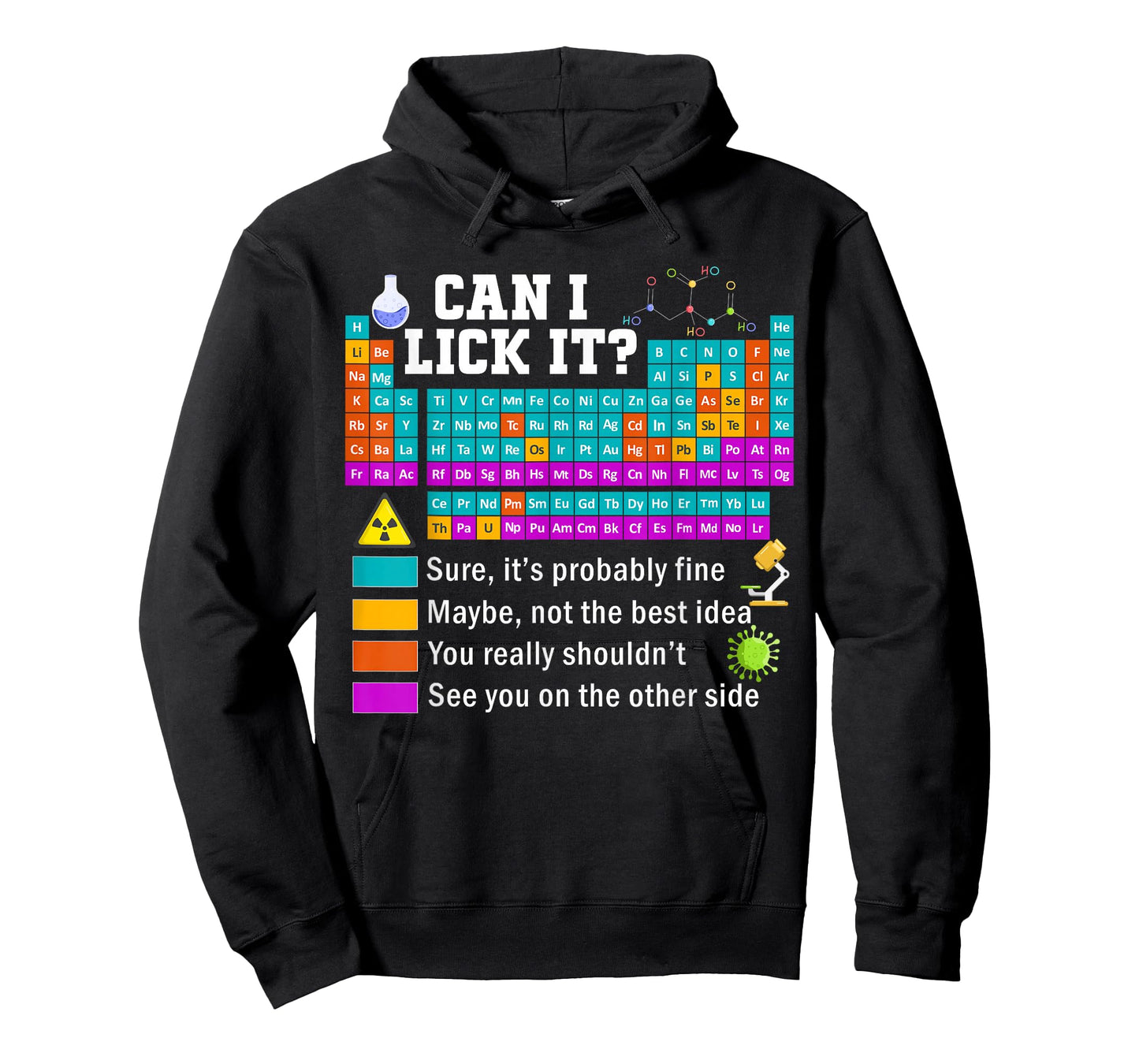 Funny Kids can i Lick it Periodic Table T-Shirt