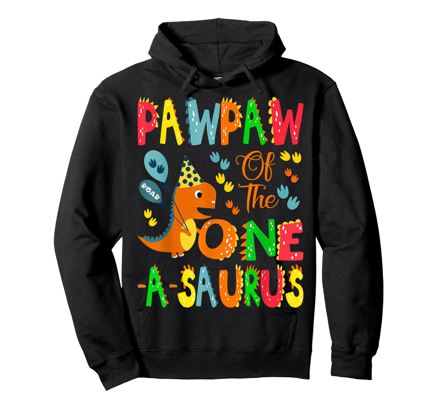 Pawpaw of The One-A-Saurus 1st Birthday Boy Dinosaur Lover T-Shirt