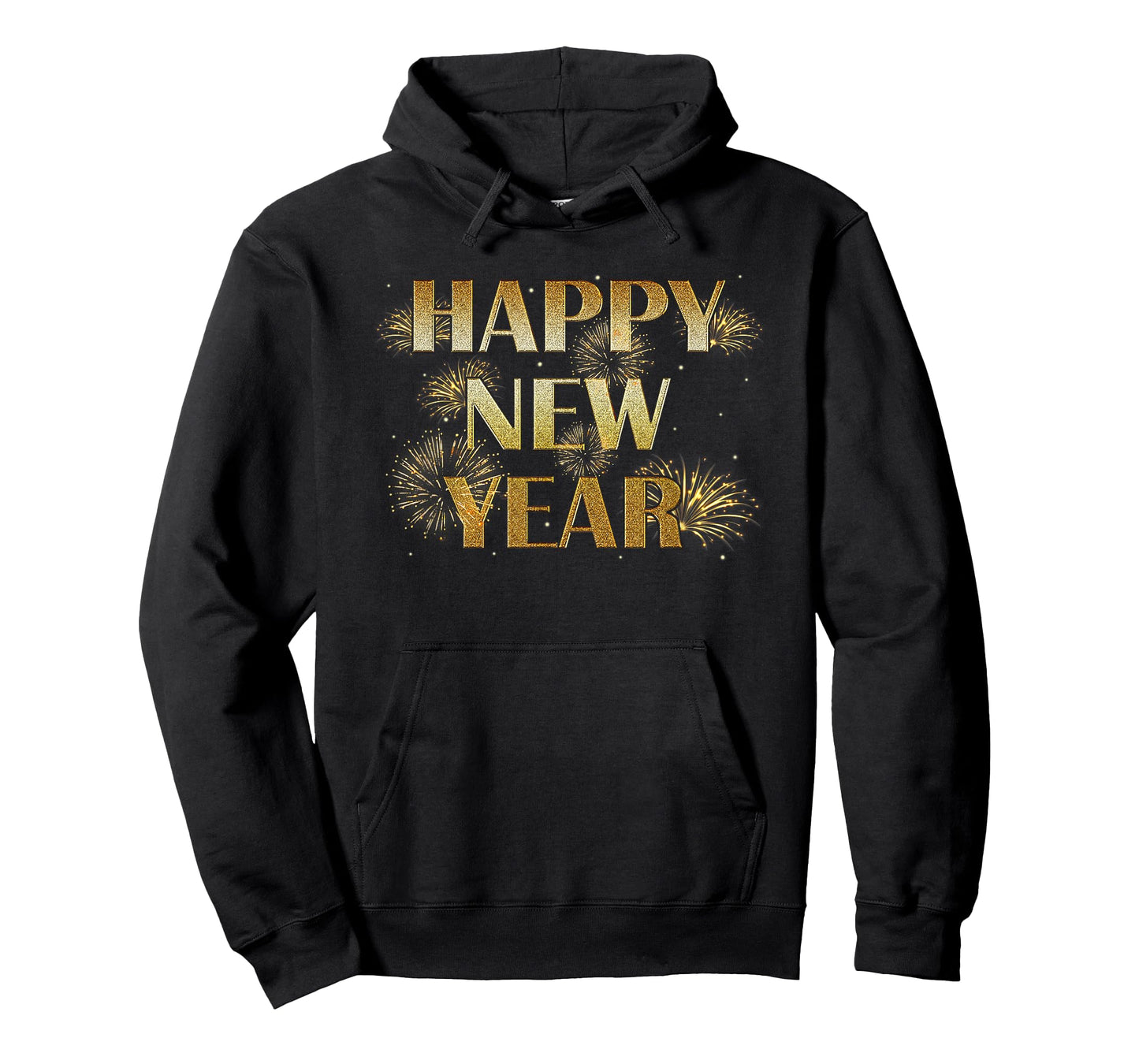 Happy New Year Eve Party Fireworks Confetti Kids Men Women T-Shirt