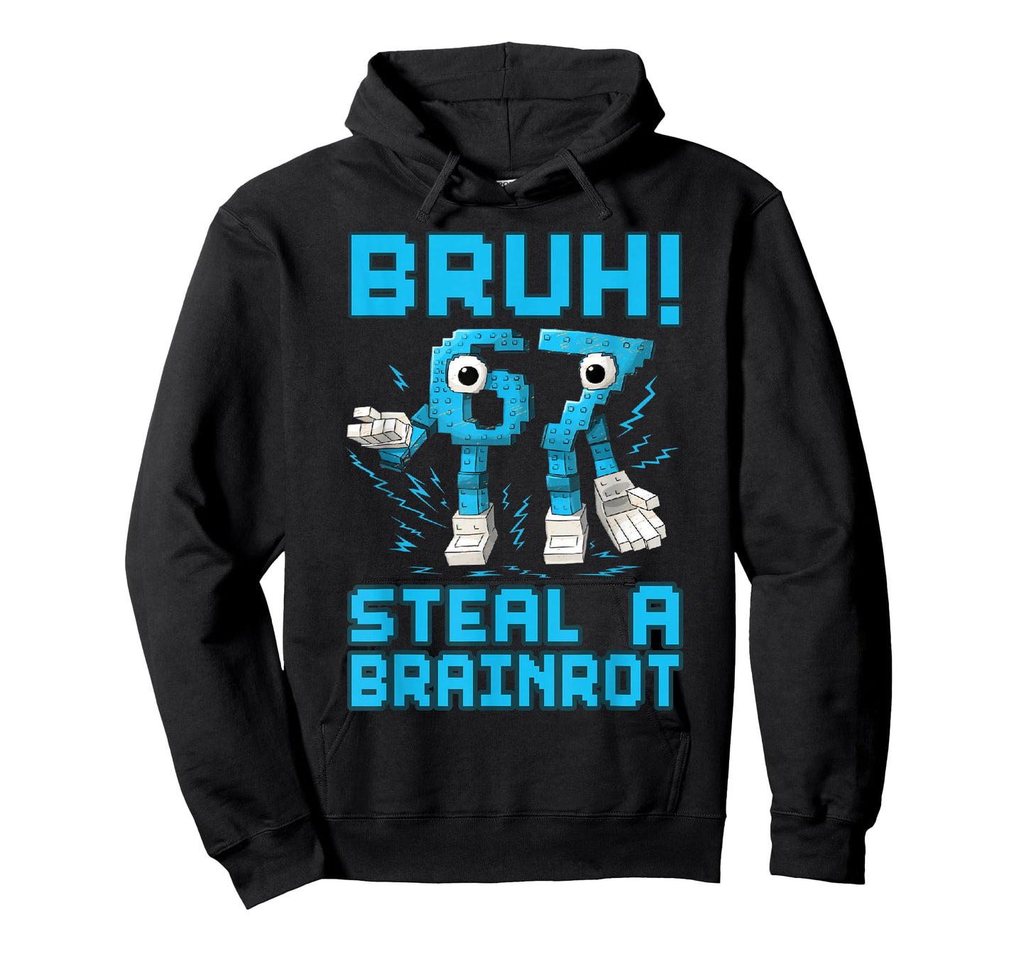 67 Bruh Steal A Brainrot Funny Meme 6 7 Boys Girl Kids Youth T-Shirt
