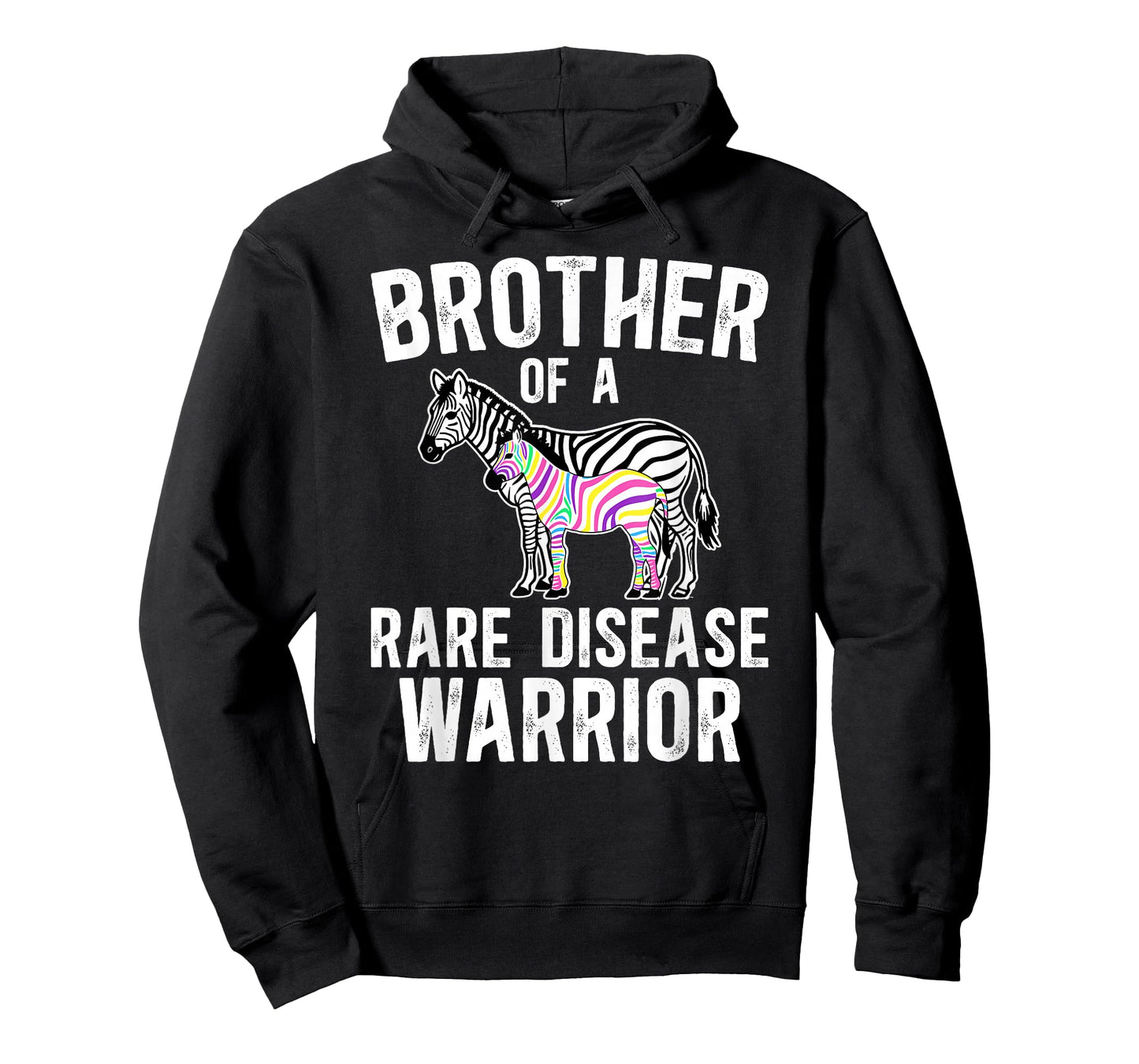 Brother of A Rare Disease Warrior Rare Disease Awareness T-Shirt