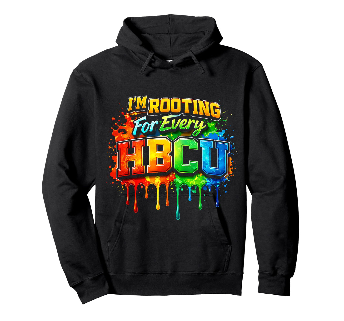 Rooting for Every HBCU Black History Costume Afrocentric T-Shirt