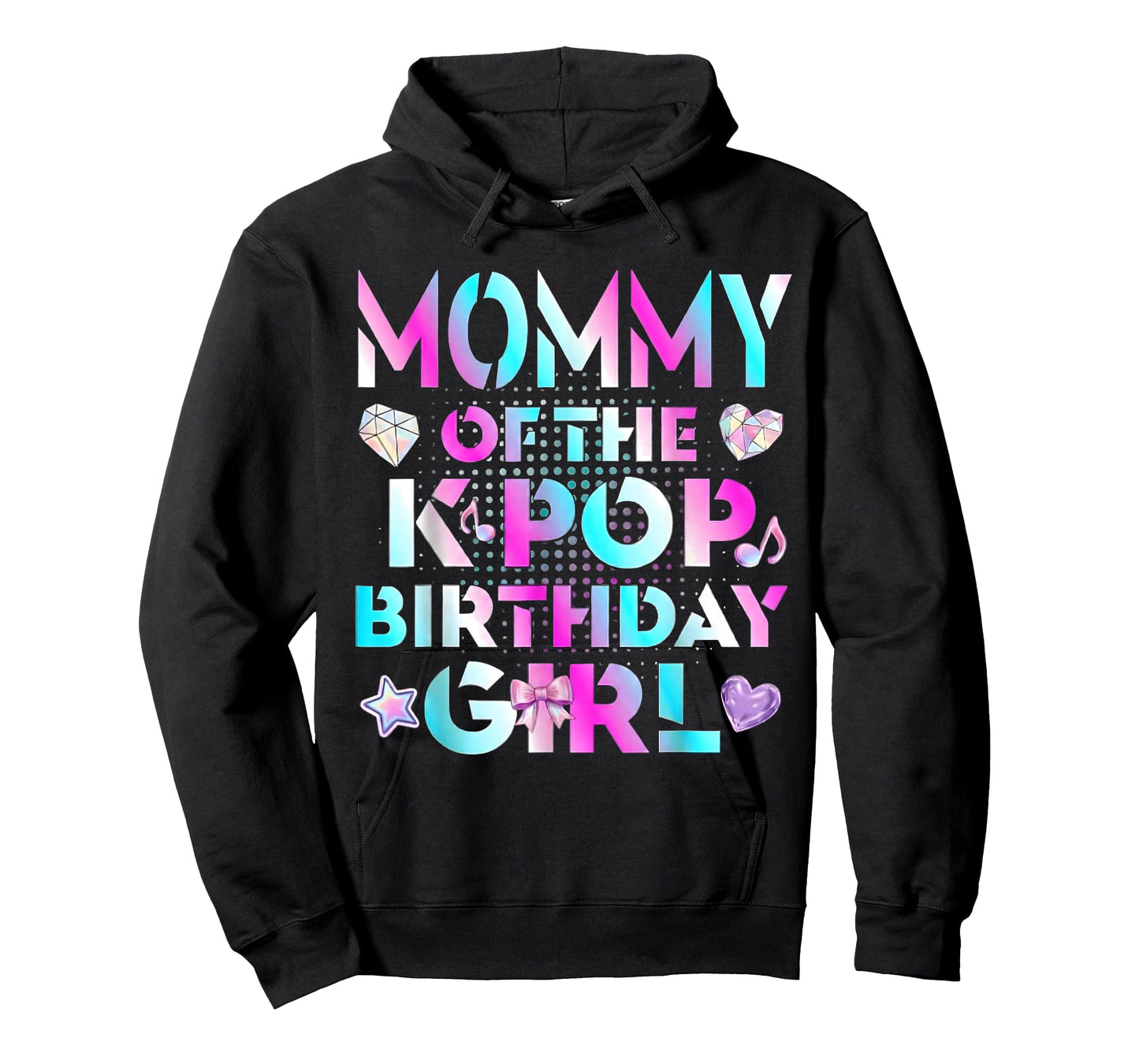 Mommy of The Birthday Girl K-pop Family Matching Party T-Shirt