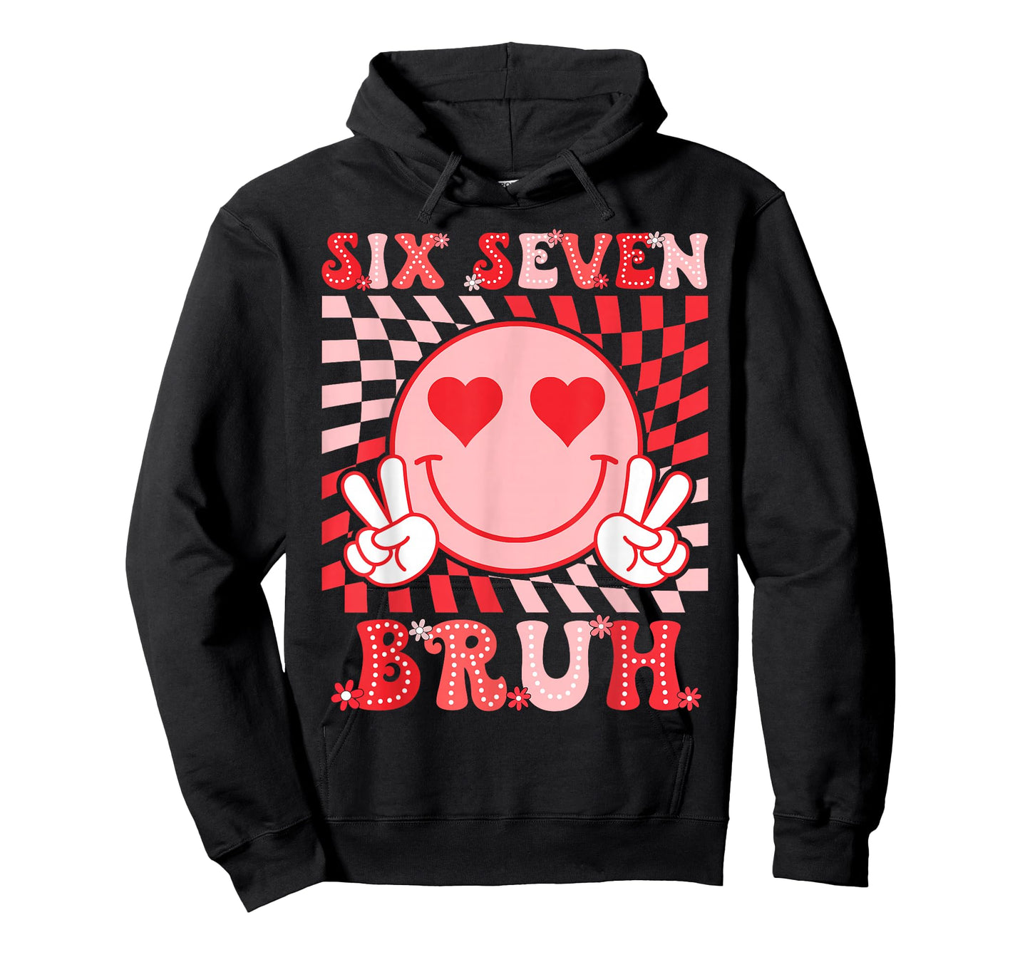 Six Seven 67 Meme Cool Valentine’s for Teens Boys Girls Kids T-Shirt