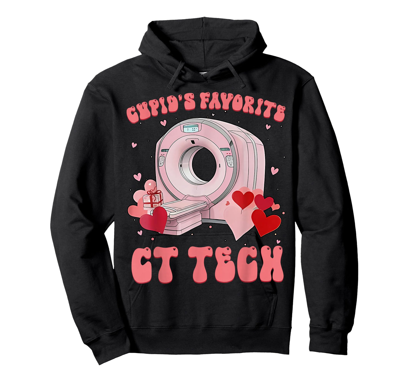 Cupid's Favorite CT Tech Radiology Valentines Day Xray Tech T-Shirt