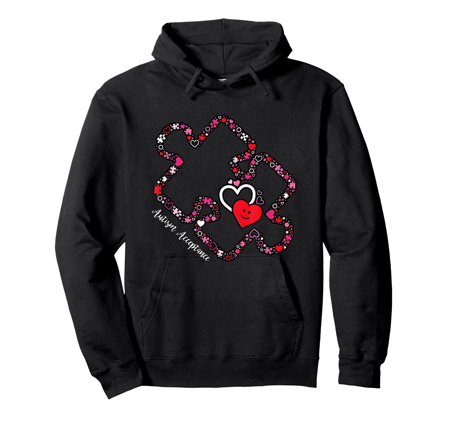 Autism Awareness Valentines Autism Acceptance Neurodiversity T-Shirt