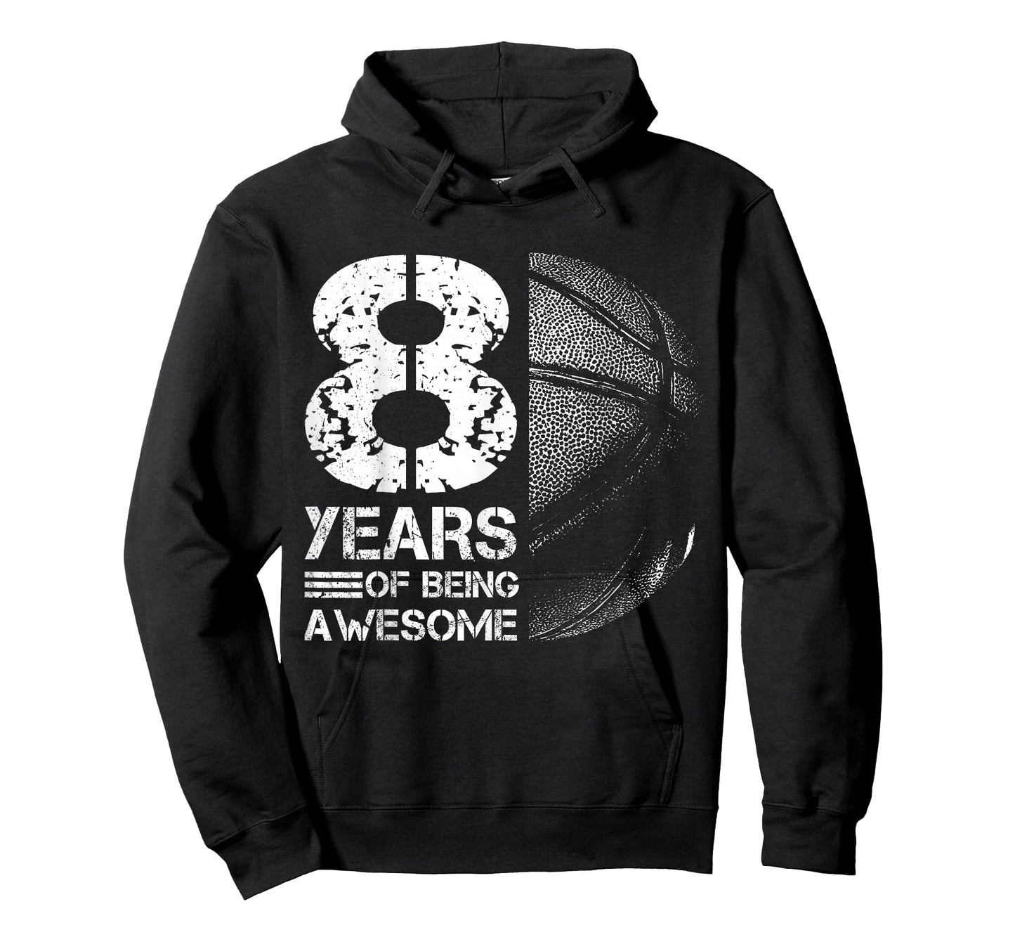 8th Birthday Boys Basketball Player Basketball 8 Years Old T-Shirt