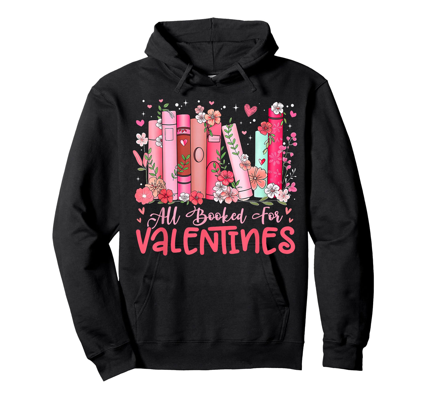All Booked for Valentine Book Reading Women Girl Teacher T-Shirt
