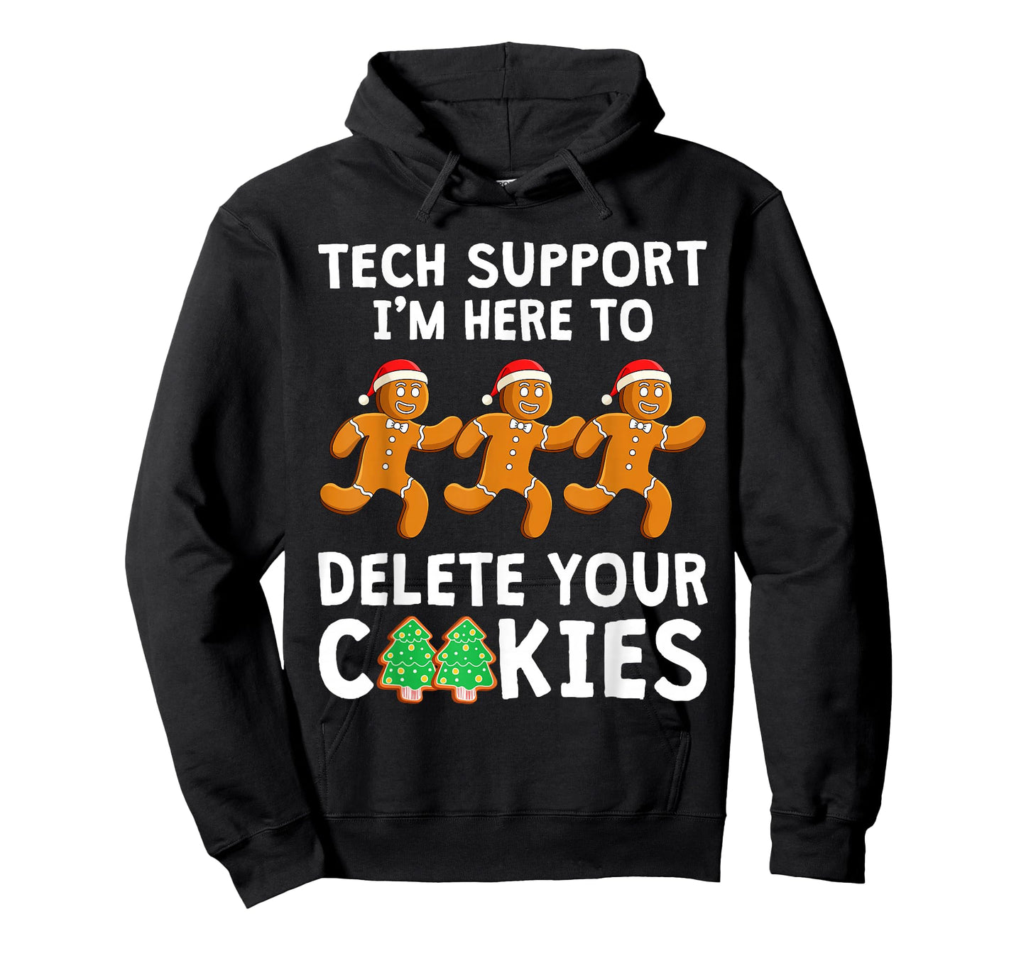 Tech Support Christmas Cookies Women Men Funny Christmas T-Shirt